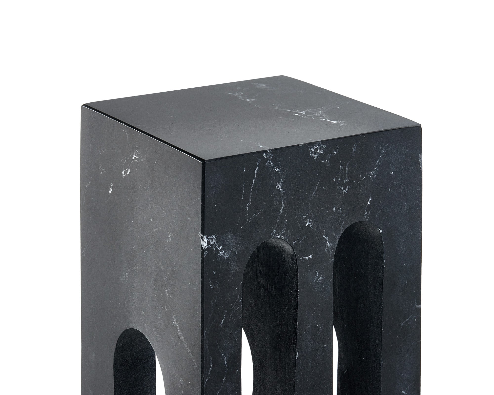 Blackthorn Sculpture - Black Marble