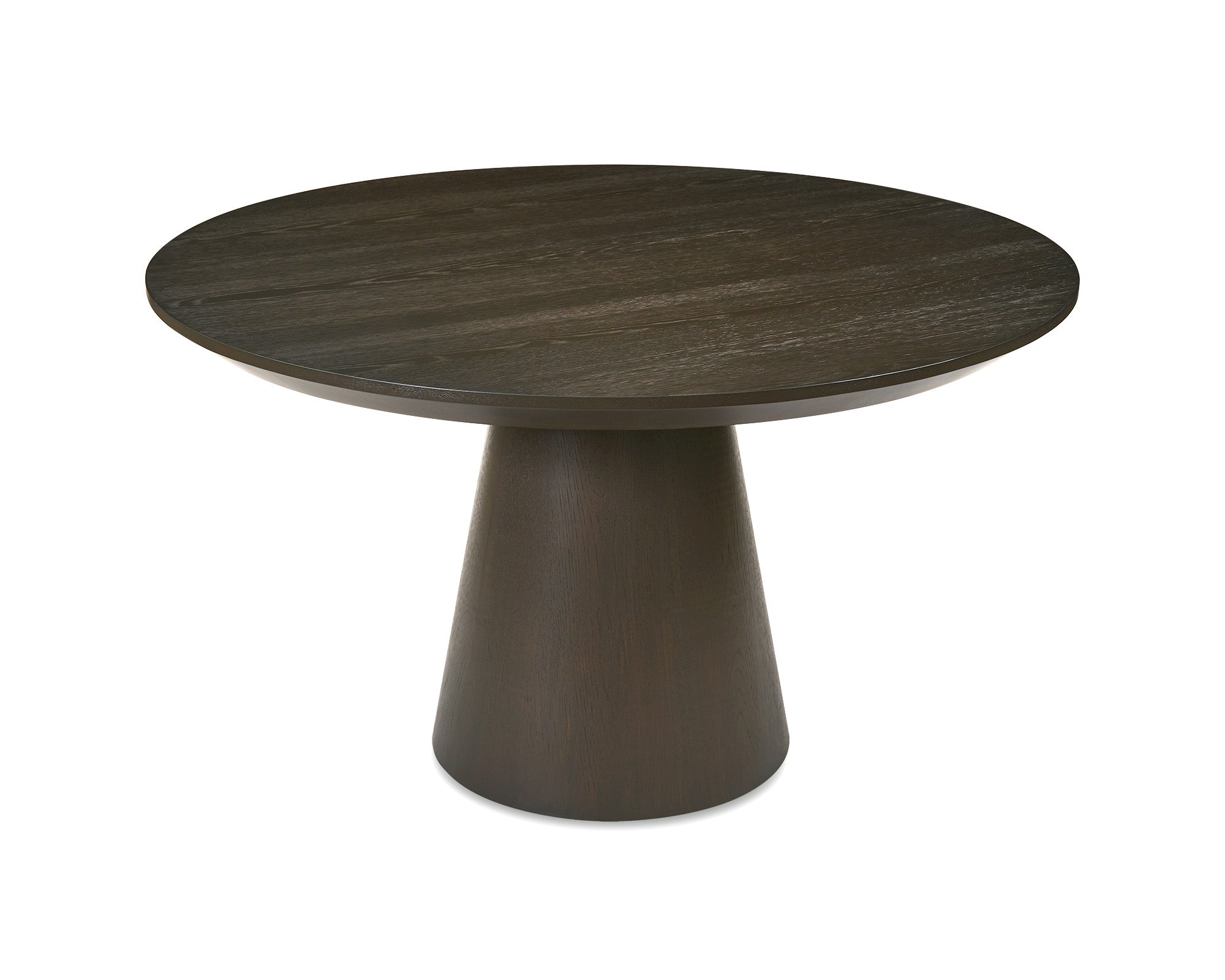 Herzog Dining Table - Dark Grey Oak