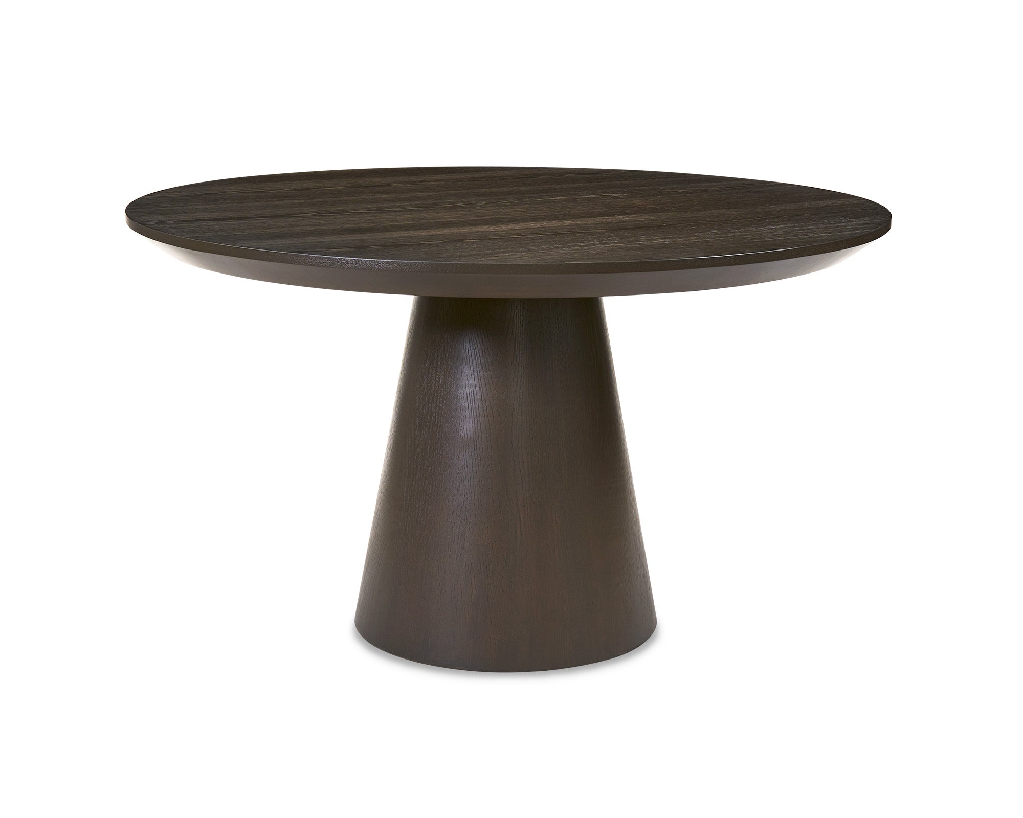 Herzog Dining Table - Dark Grey Oak