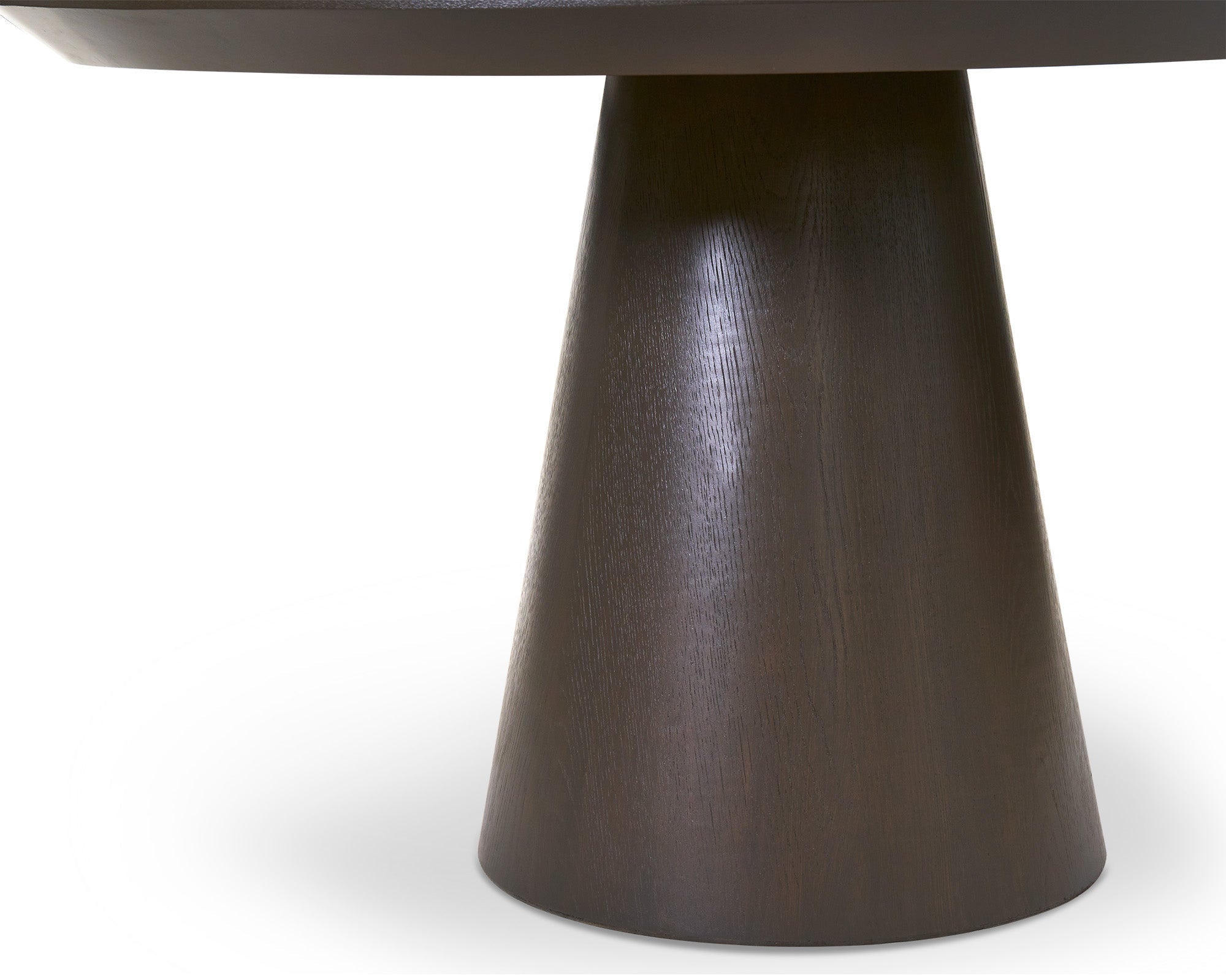 Herzog Dining Table - Dark Grey Oak