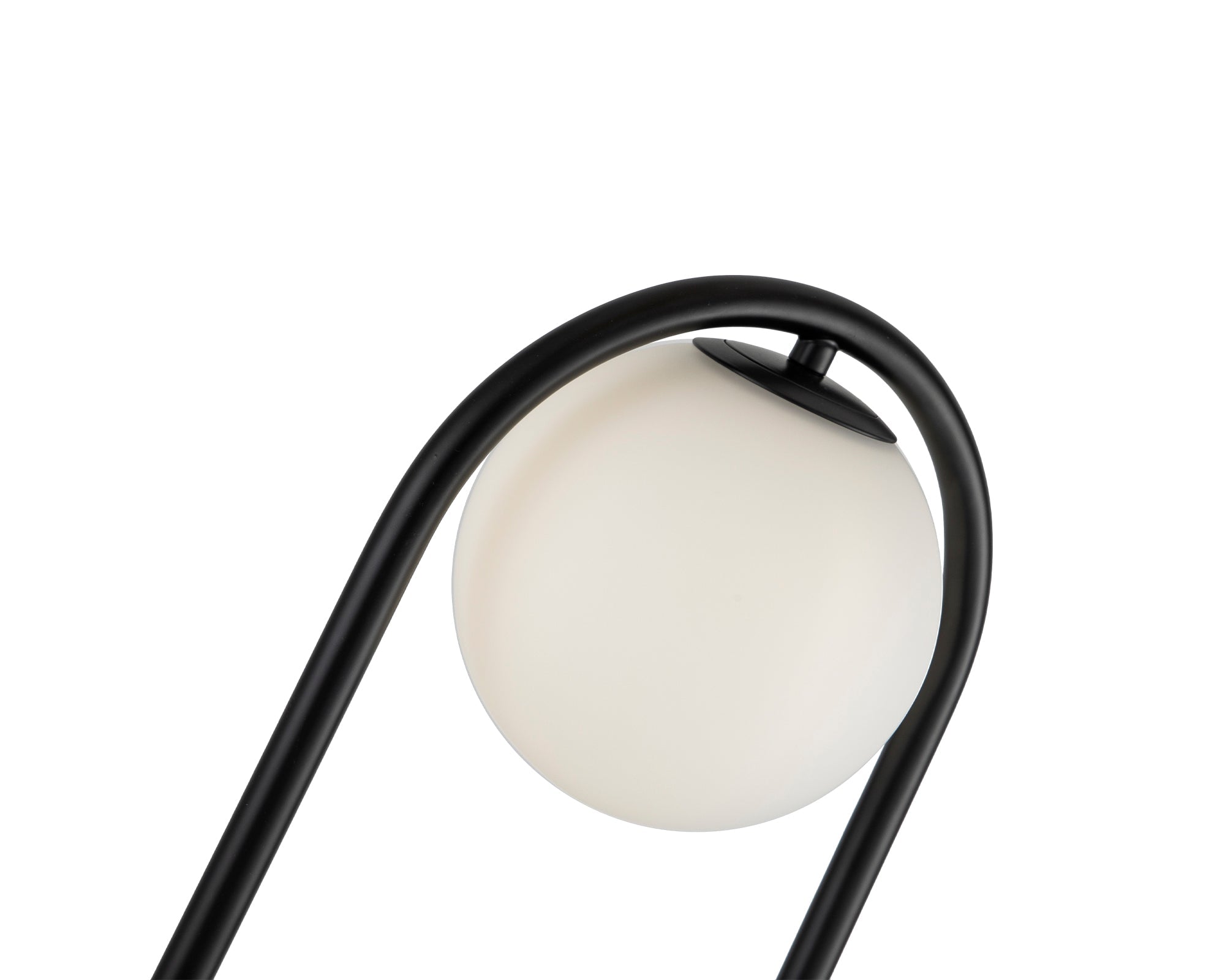 Luca Black Floor Lamp - Matt Black
