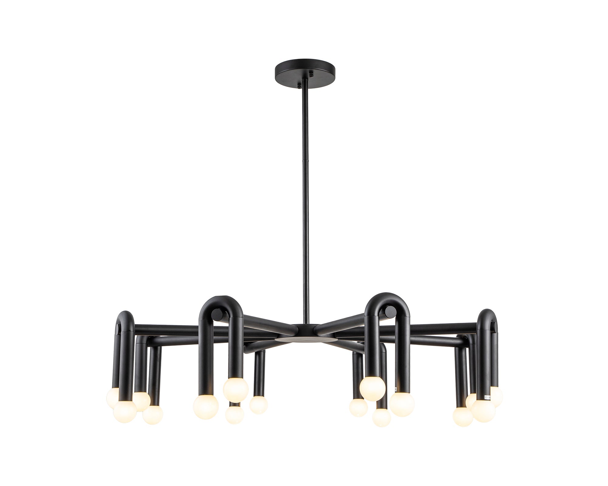 Melt 2 Pendant Lamp - Matt Black