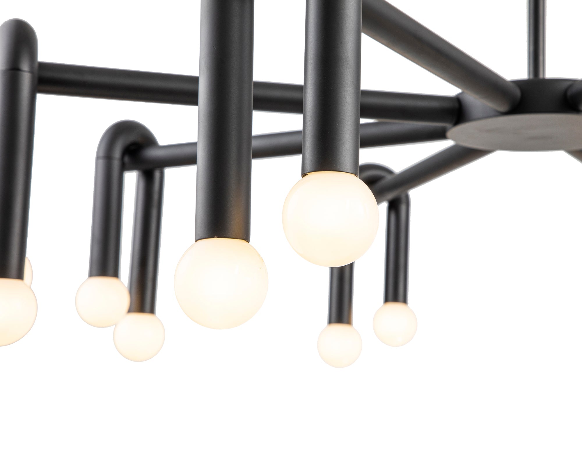 Melt 2 Pendant Lamp - Matt Black