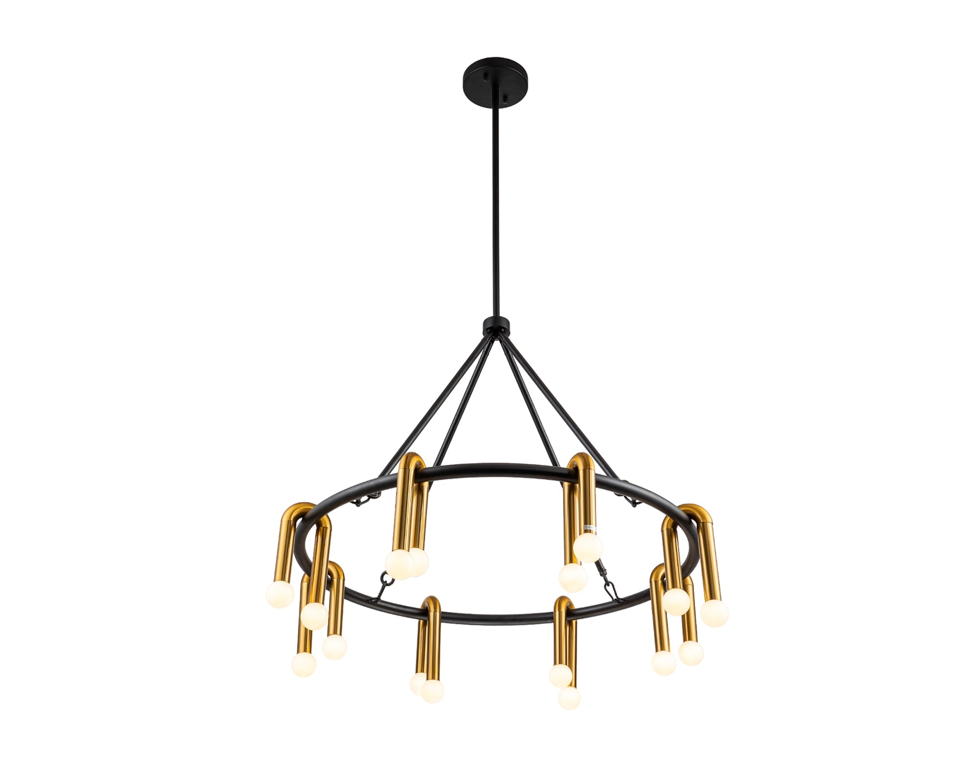 Melt 1 Pendant Lamp - Brushed Brass