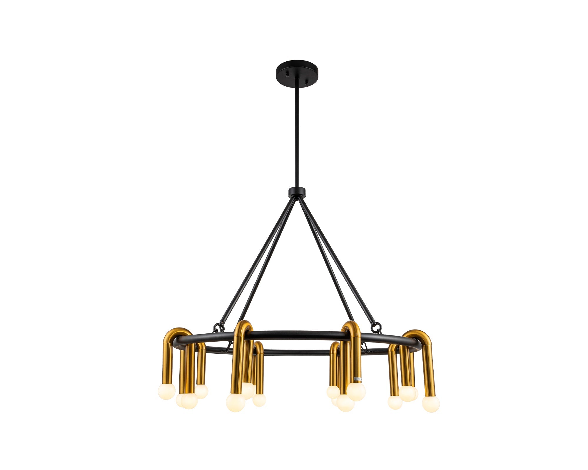 Melt 1 Pendant Lamp - Brushed Brass