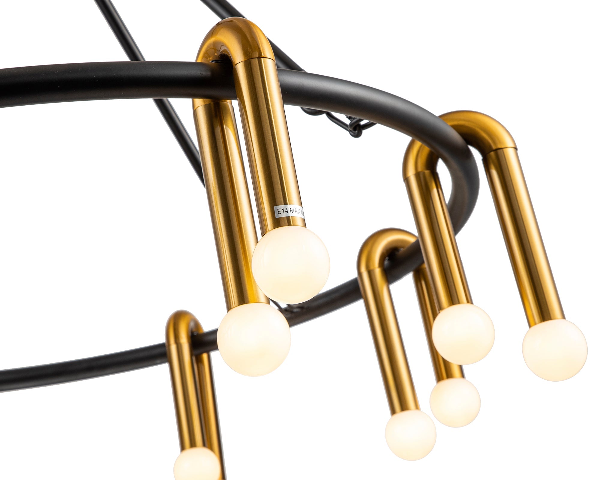 Melt 1 Pendant Lamp - Brushed Brass