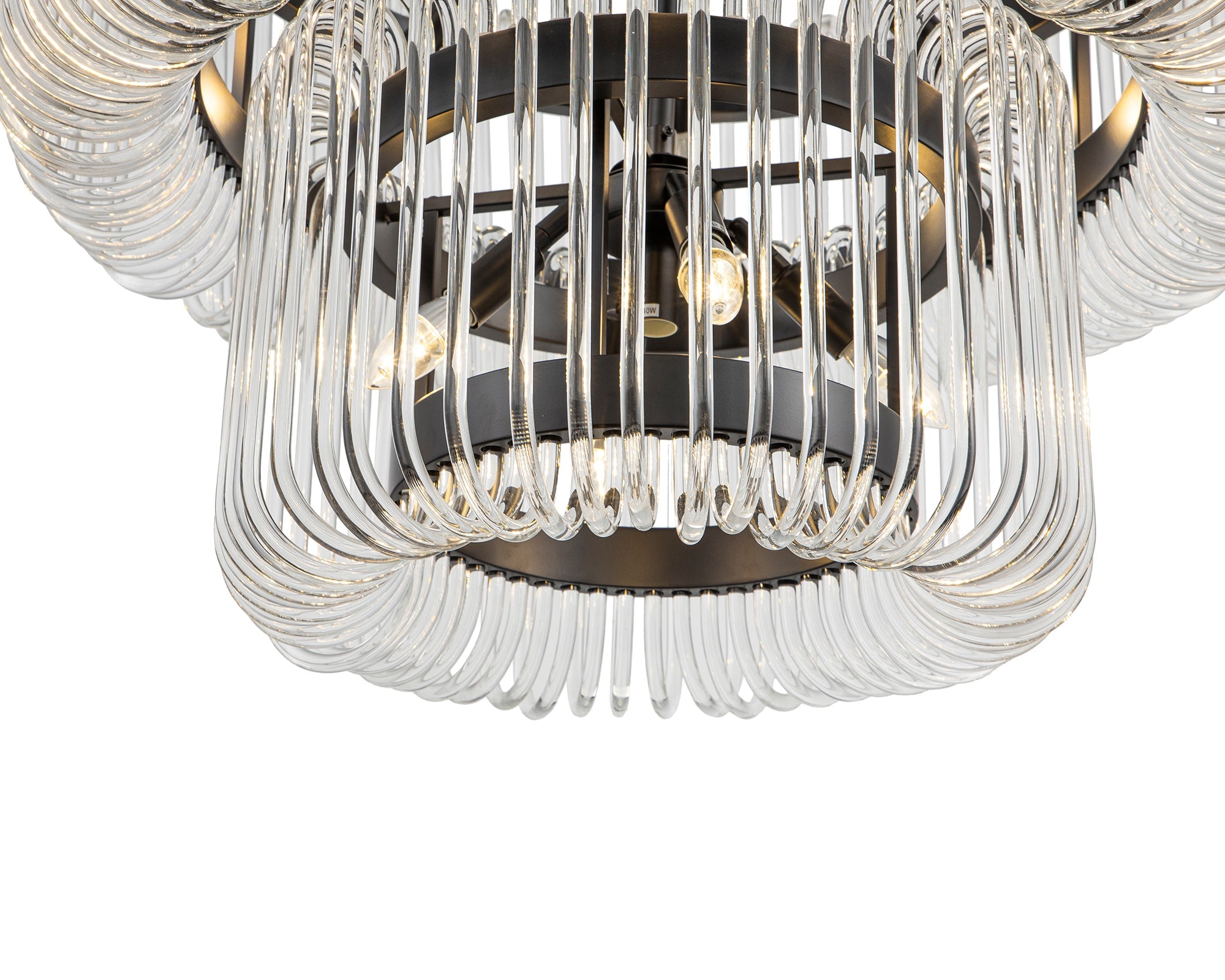 Mist Tall Pendant Lamp - Matt Black