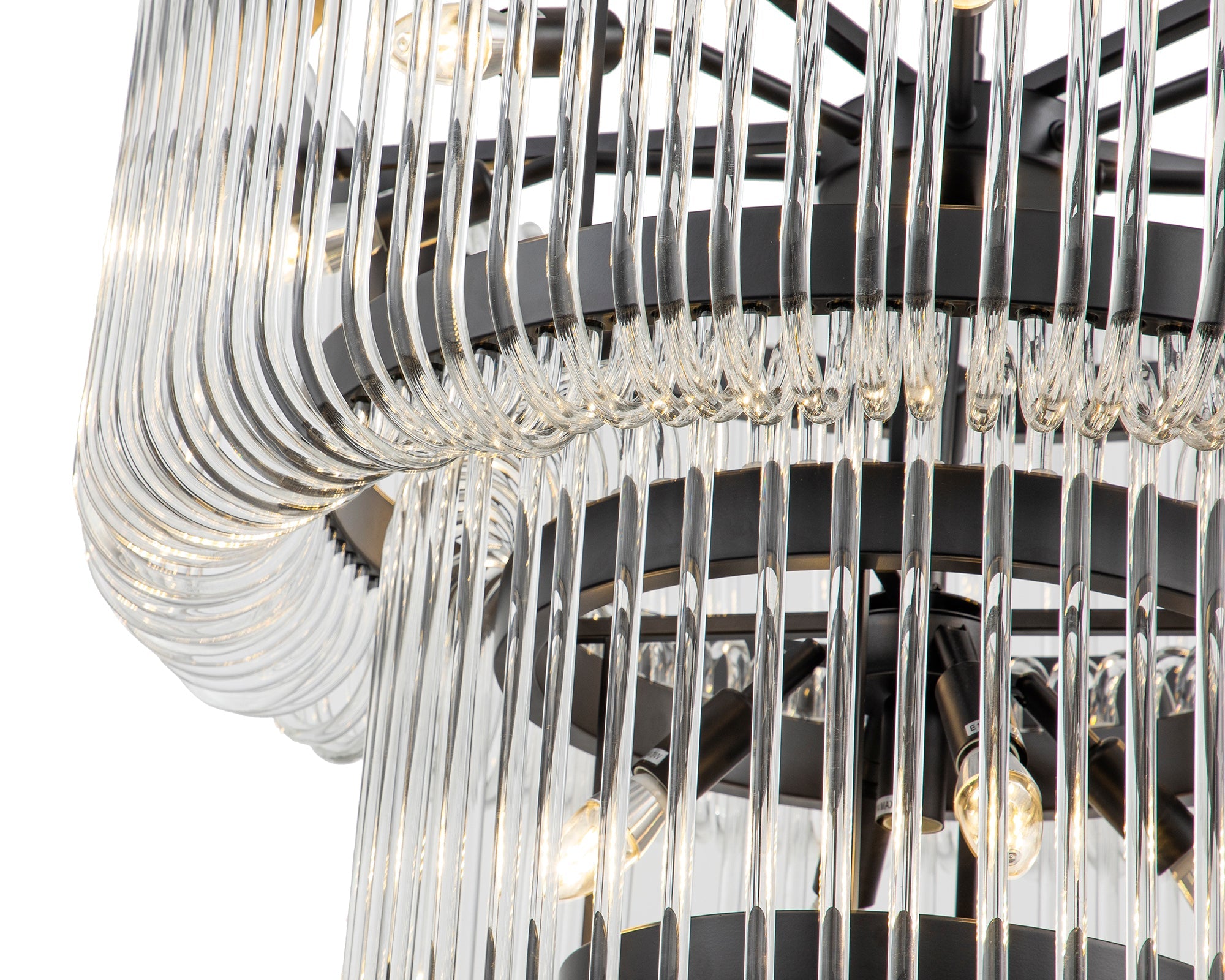 Mist Tall Pendant Lamp - Matt Black