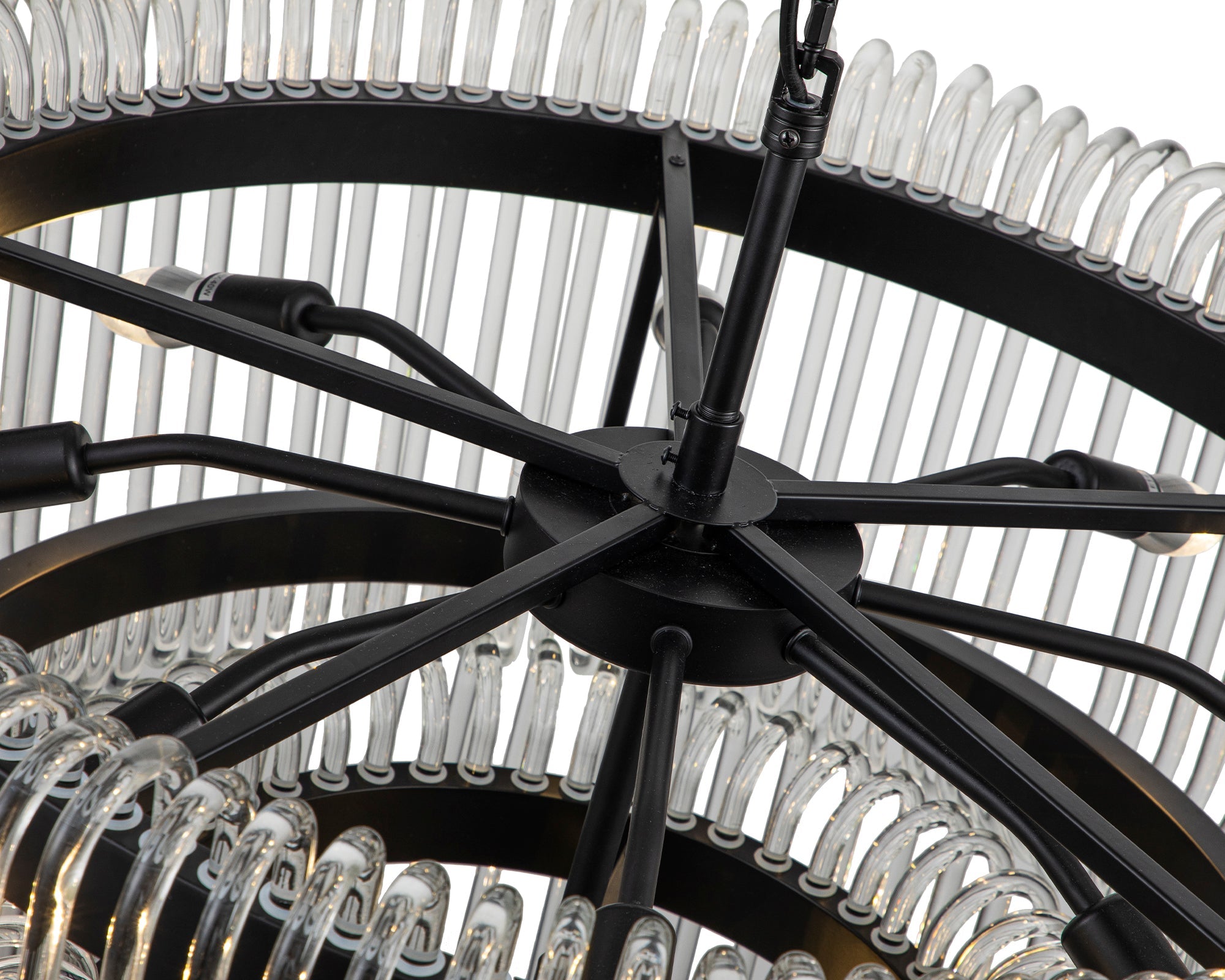 Mist Tall Pendant Lamp - Matt Black