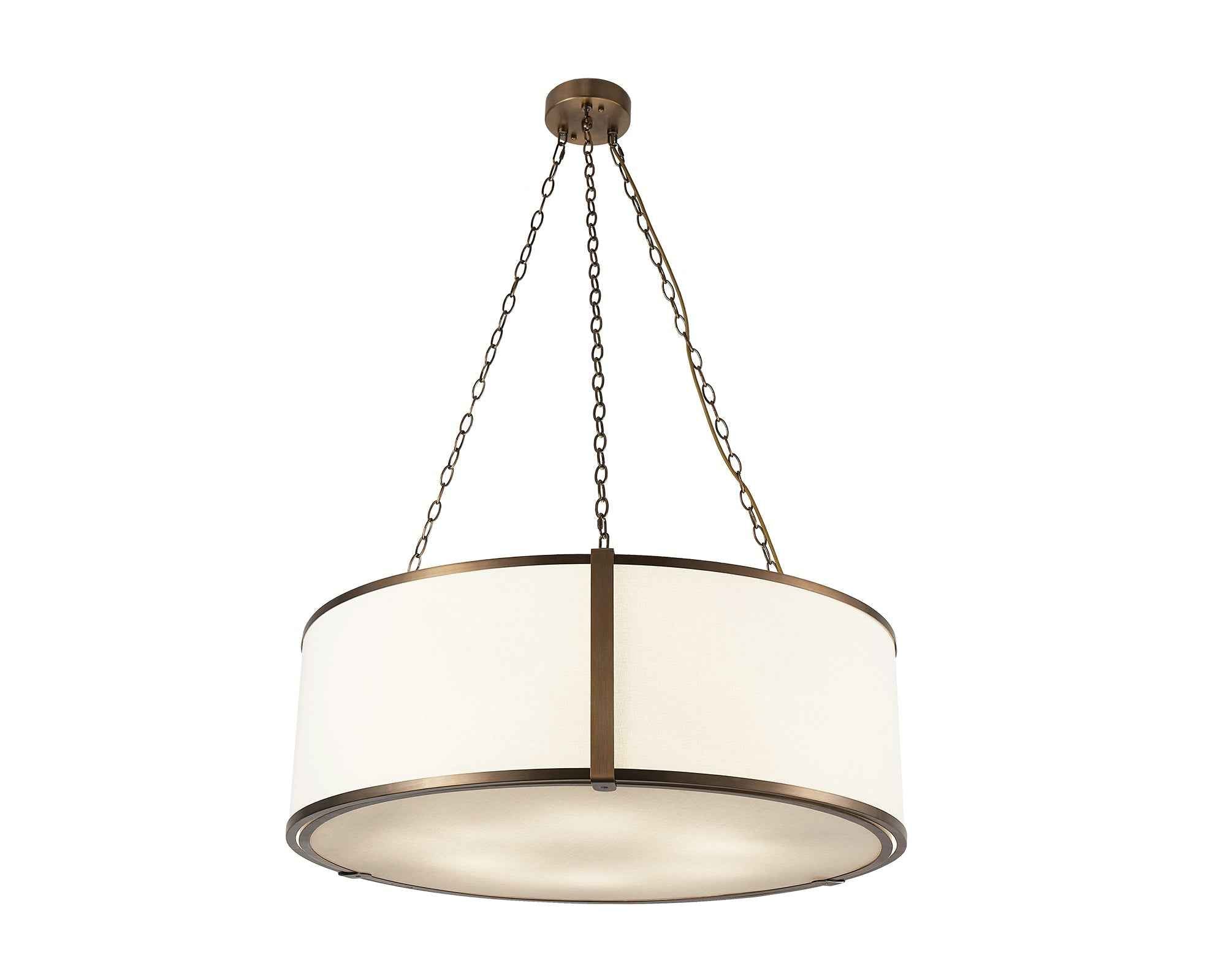 Baltimore Pendant Lamp - Antique Brass