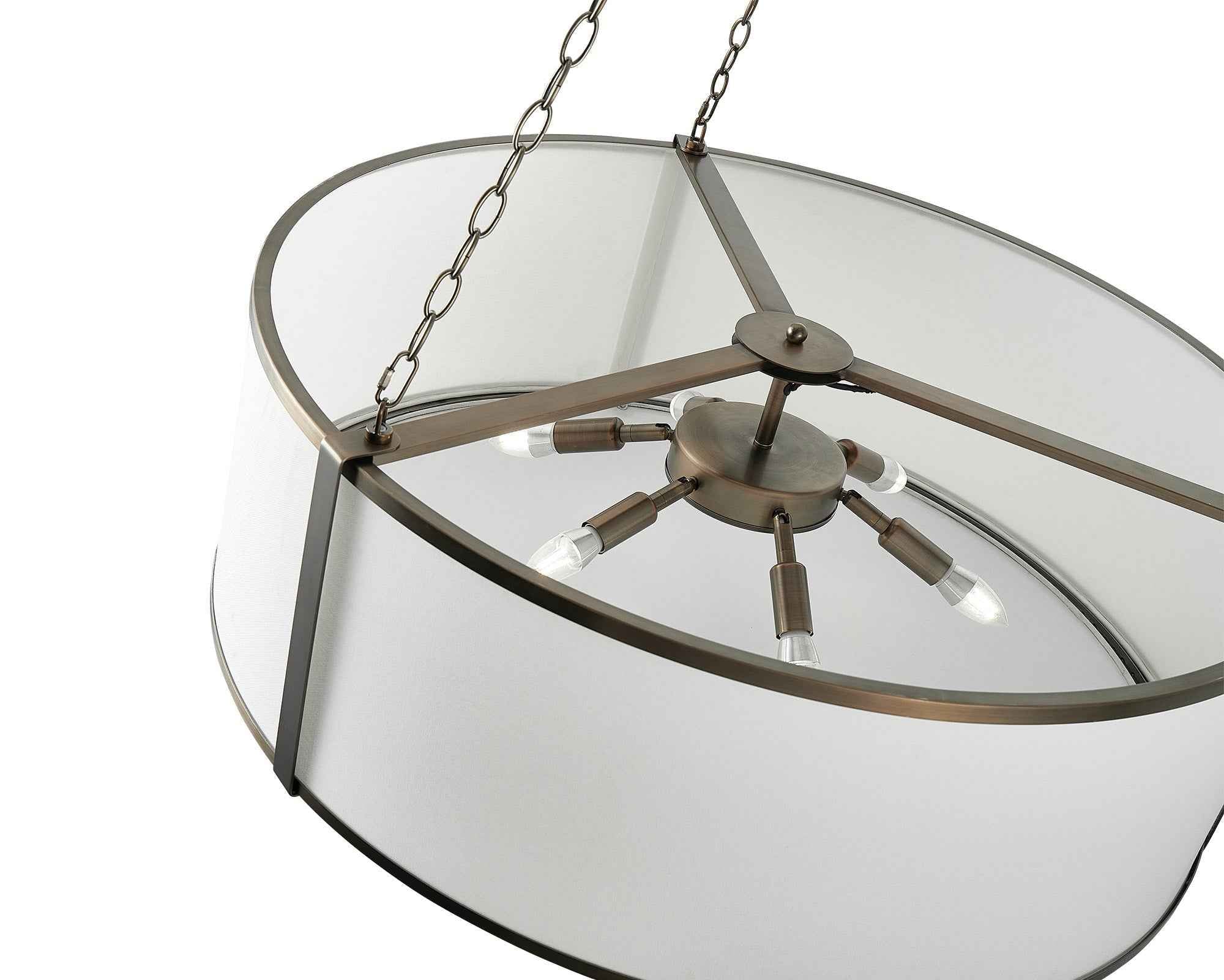Baltimore Pendant Lamp - Antique Brass