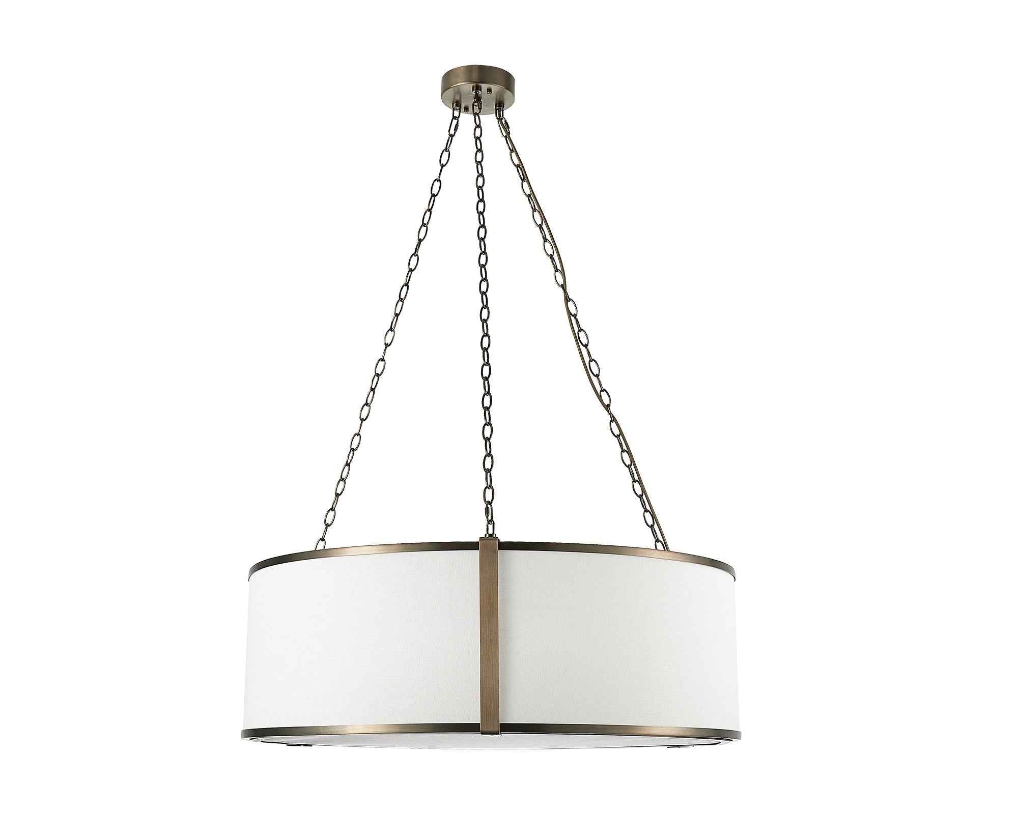 Baltimore Pendant Lamp - Antique Brass
