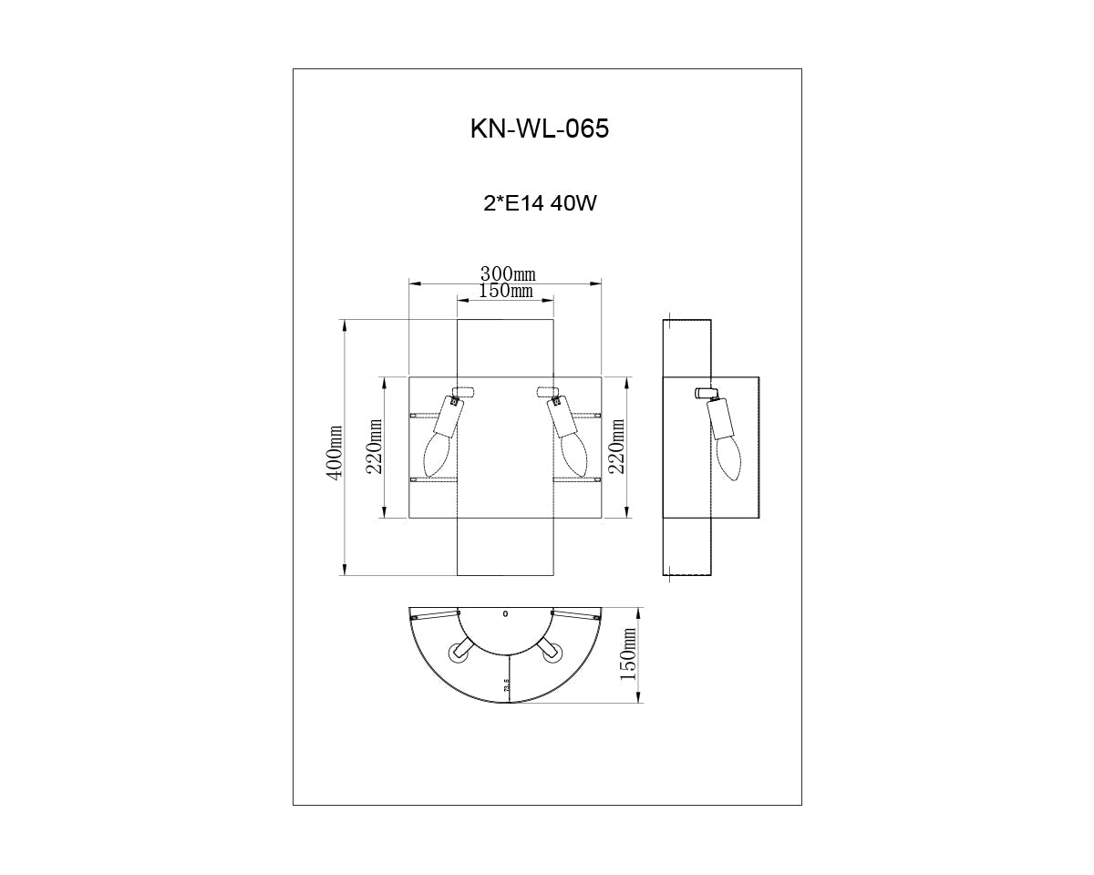 Logan Wall Lamp - Satin Nickel