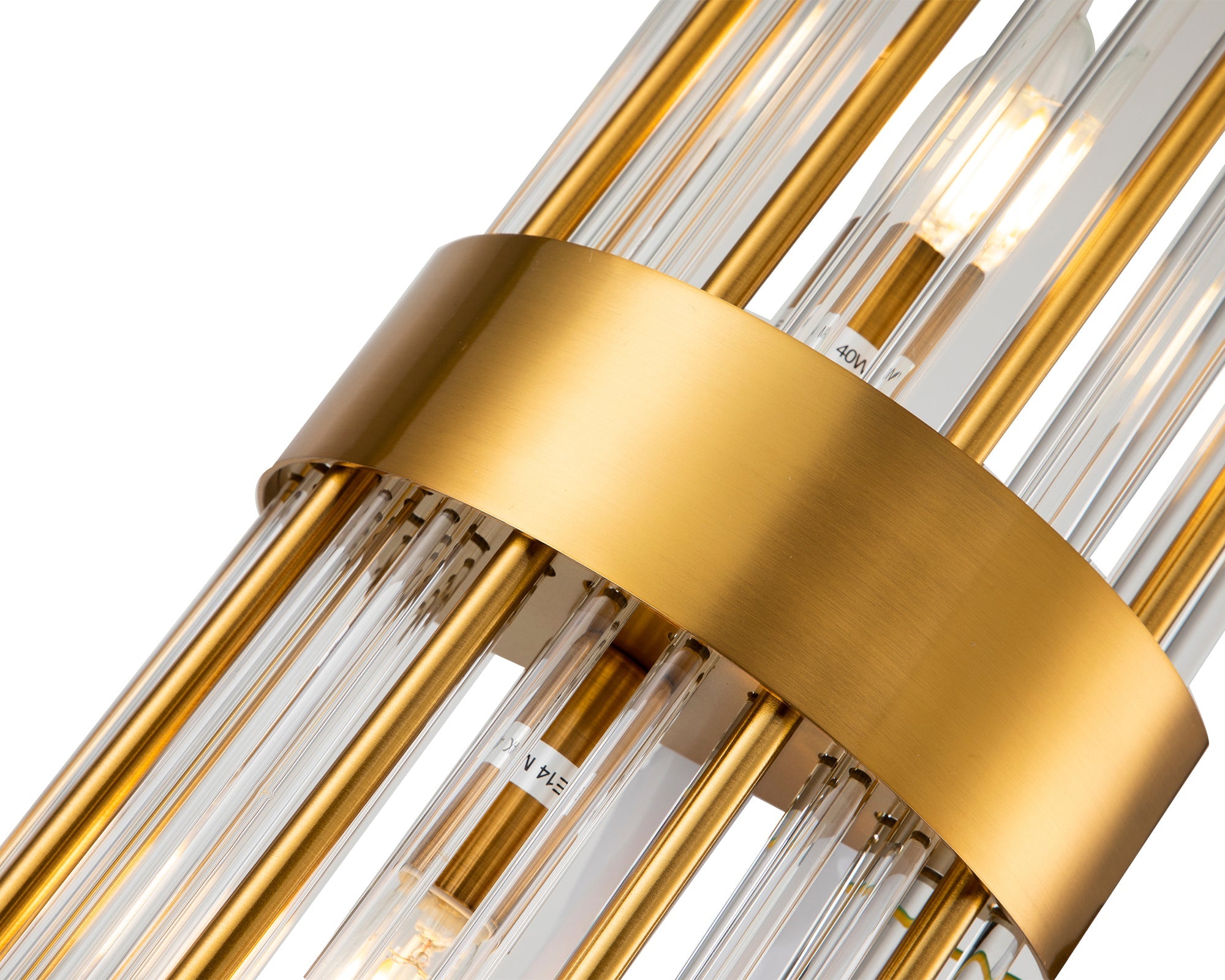 Clarins Wall Lamp - Brushed Brass