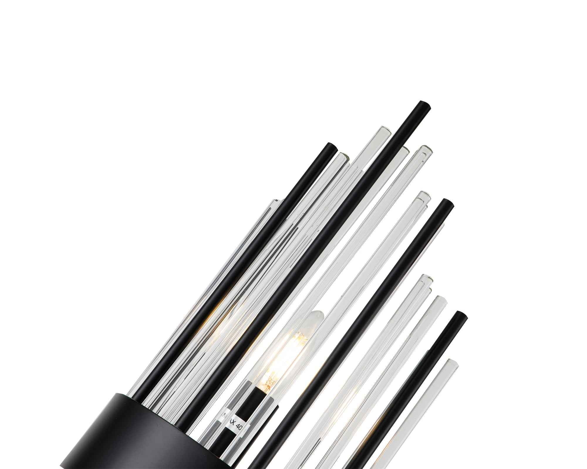 Clarins Wall Light - Matt Black