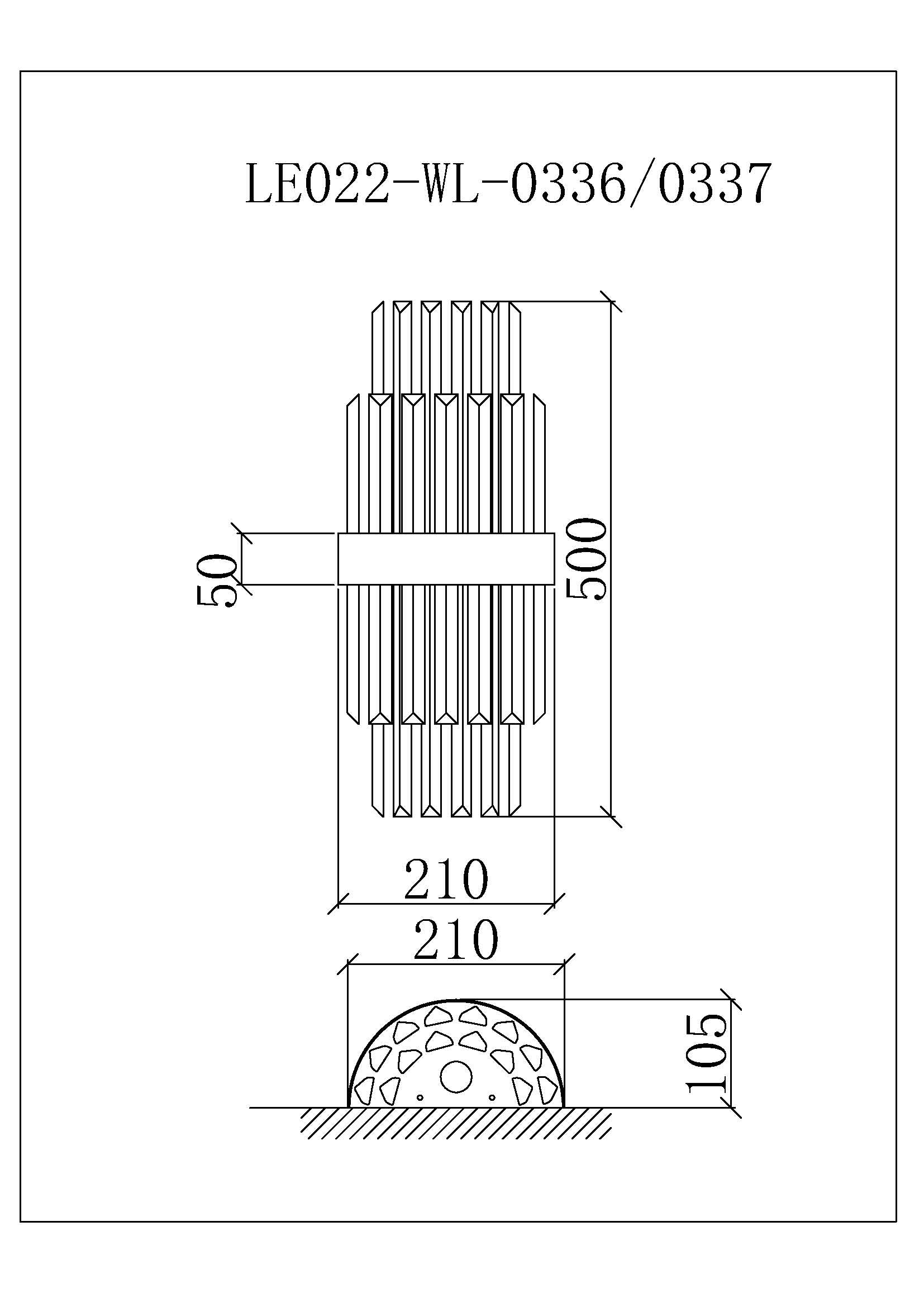 Regency Wall Light - Matt Black and Clear glass