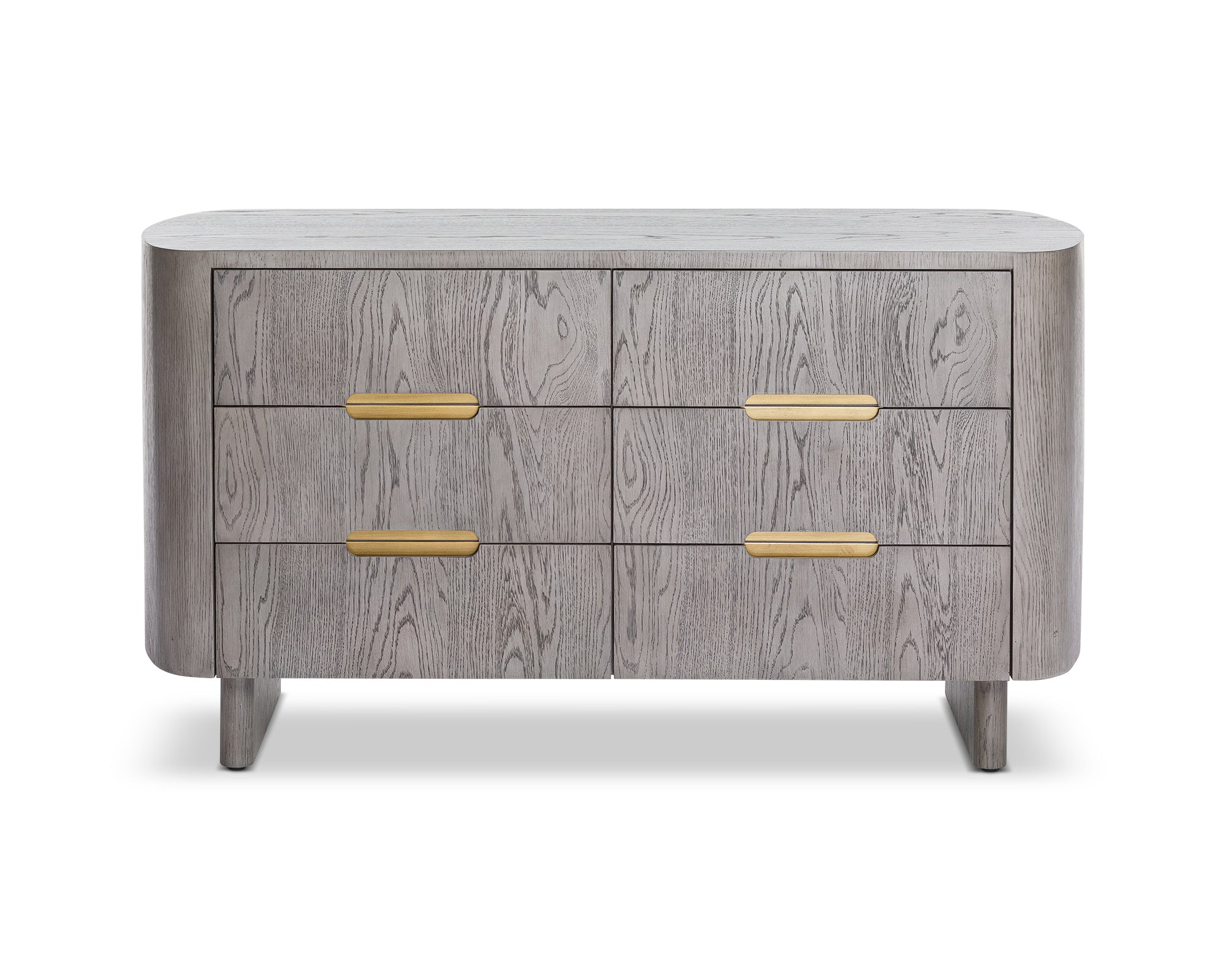 Lettos Chest of Drawer  -  Silver Black Oak
