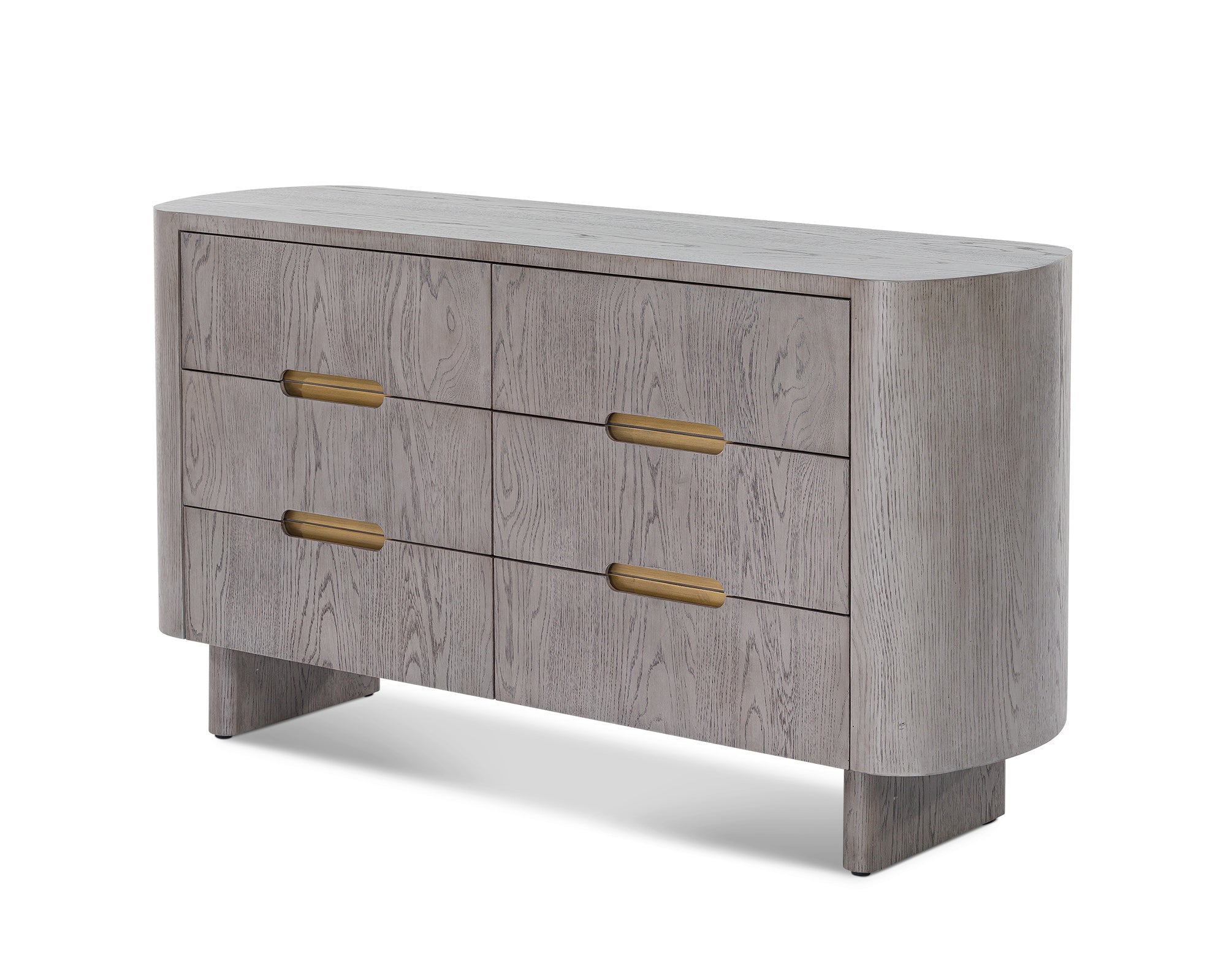 Lettos Chest of Drawer  -  Silver Black Oak