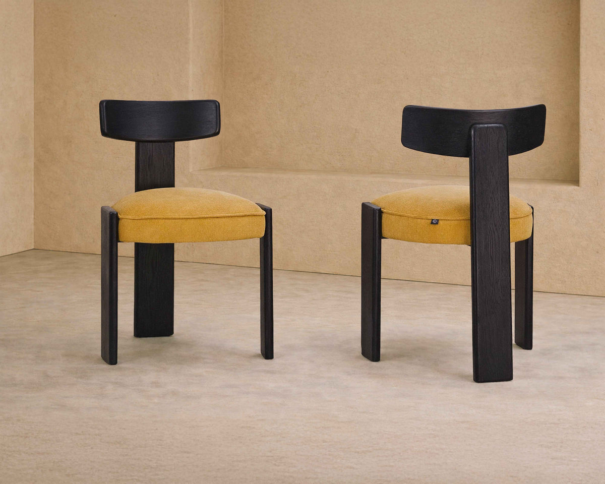 Albi Dining Chair (set of 2) - Morgan Ochre