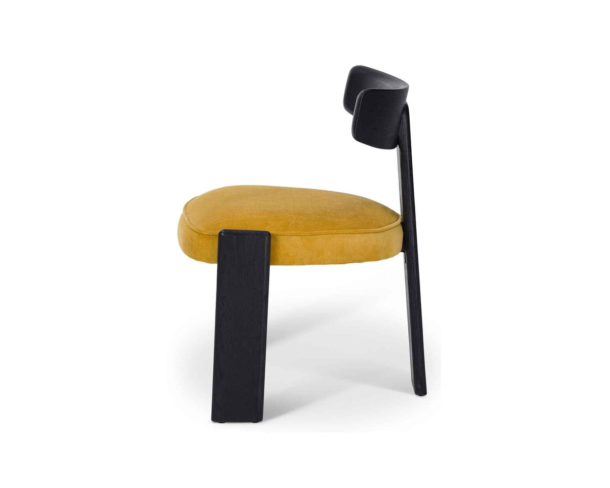 Albi Dining Chair (set of 2) - Morgan Ochre