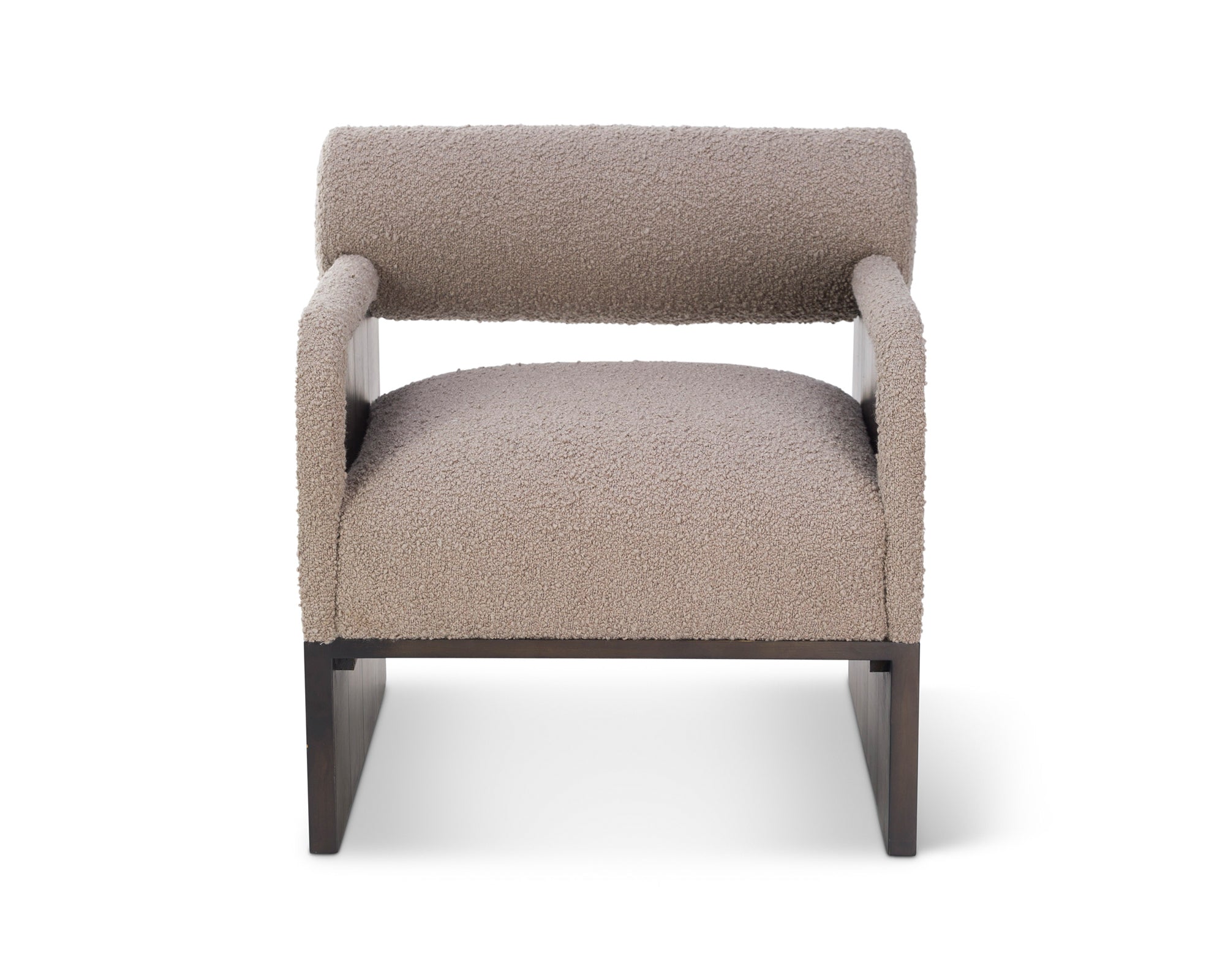 Elis Occasional Chair - Beverly Boucle Espresso Grey