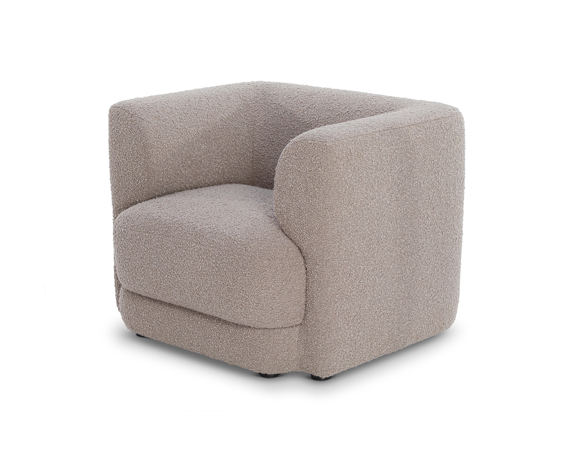Lexington Occasional Chair - Beverly Boucle Espresso Grey