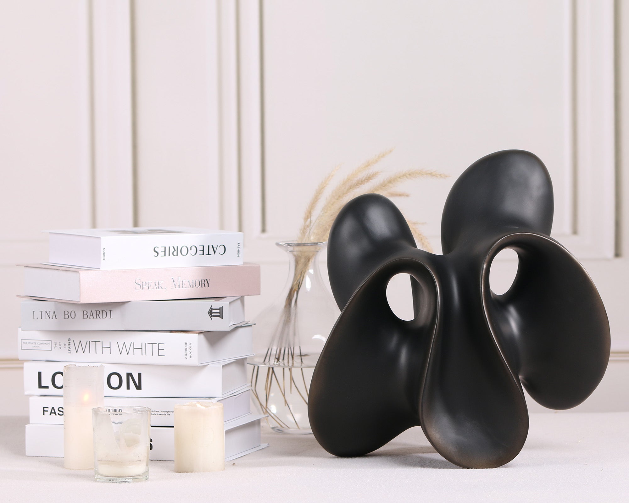 Blakely Abstract Sculpture - Dark Bronze