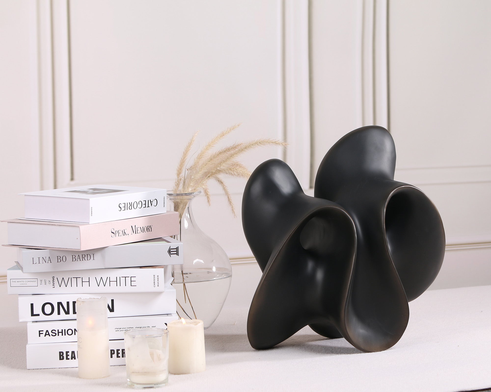 Blakely Abstract Sculpture - Dark Bronze