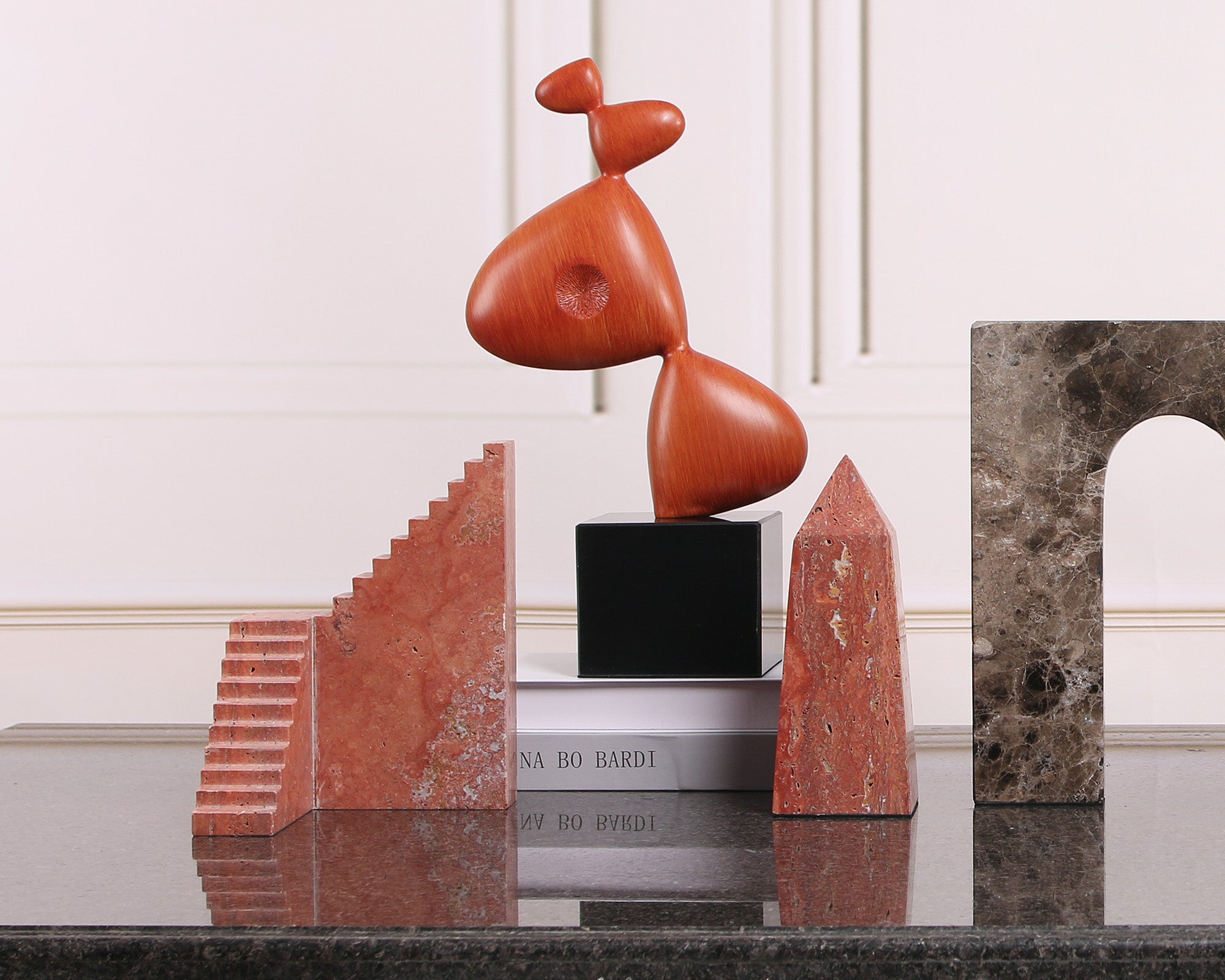 Liliana Sculpture - Red Ochre