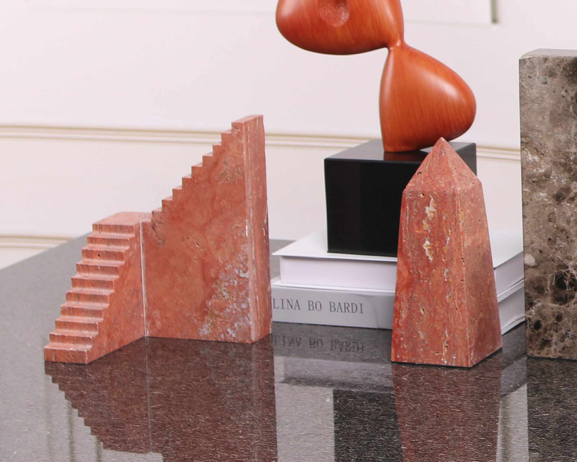 Liliana Sculpture - Red Ochre