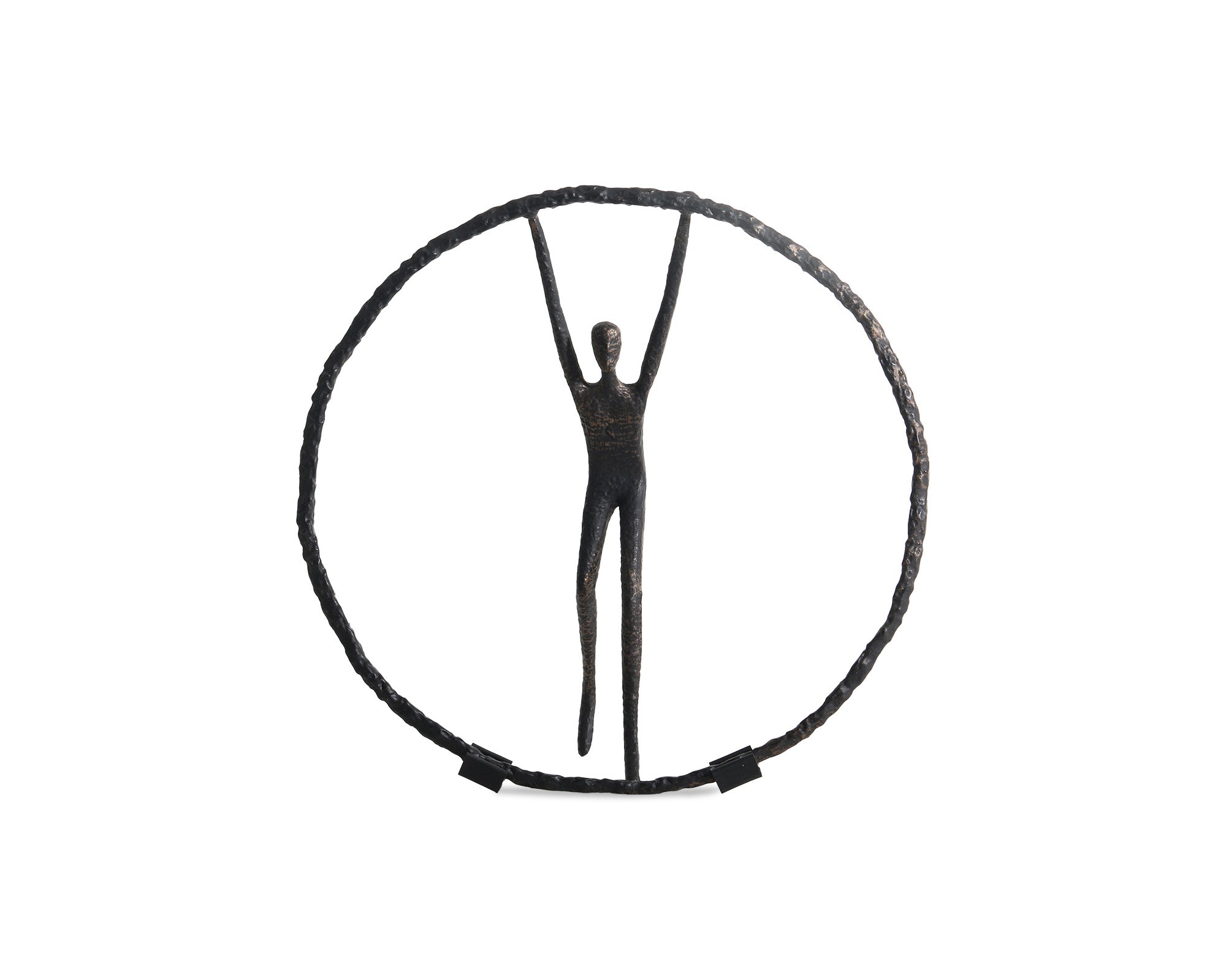 Riley Sculpture - Black Zin Alloy