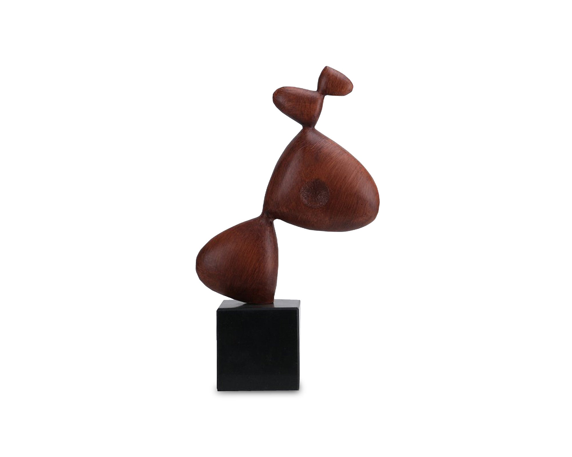 Ellia Sculpture - Red and Black