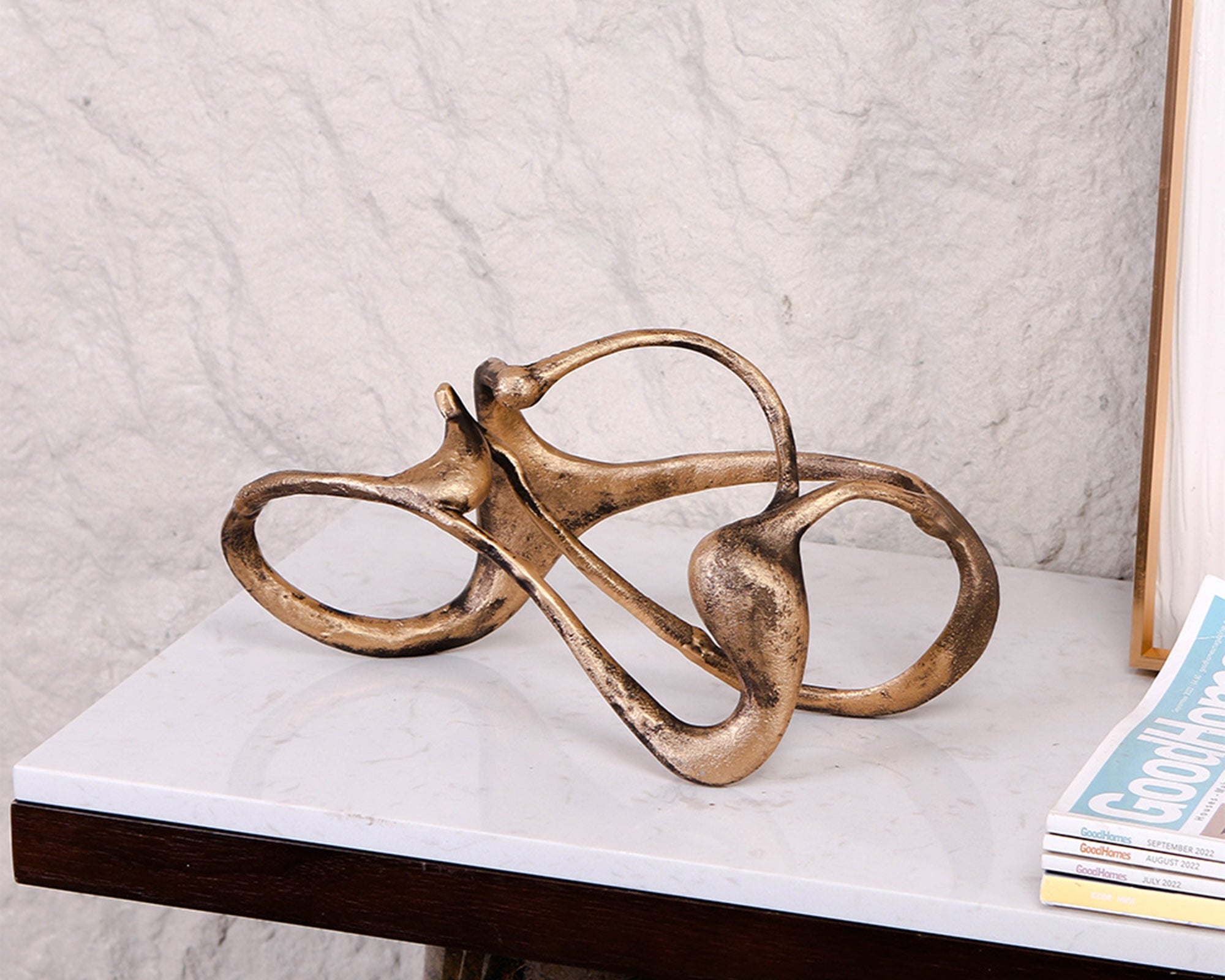 Aion Sculpture - Golden Bronze