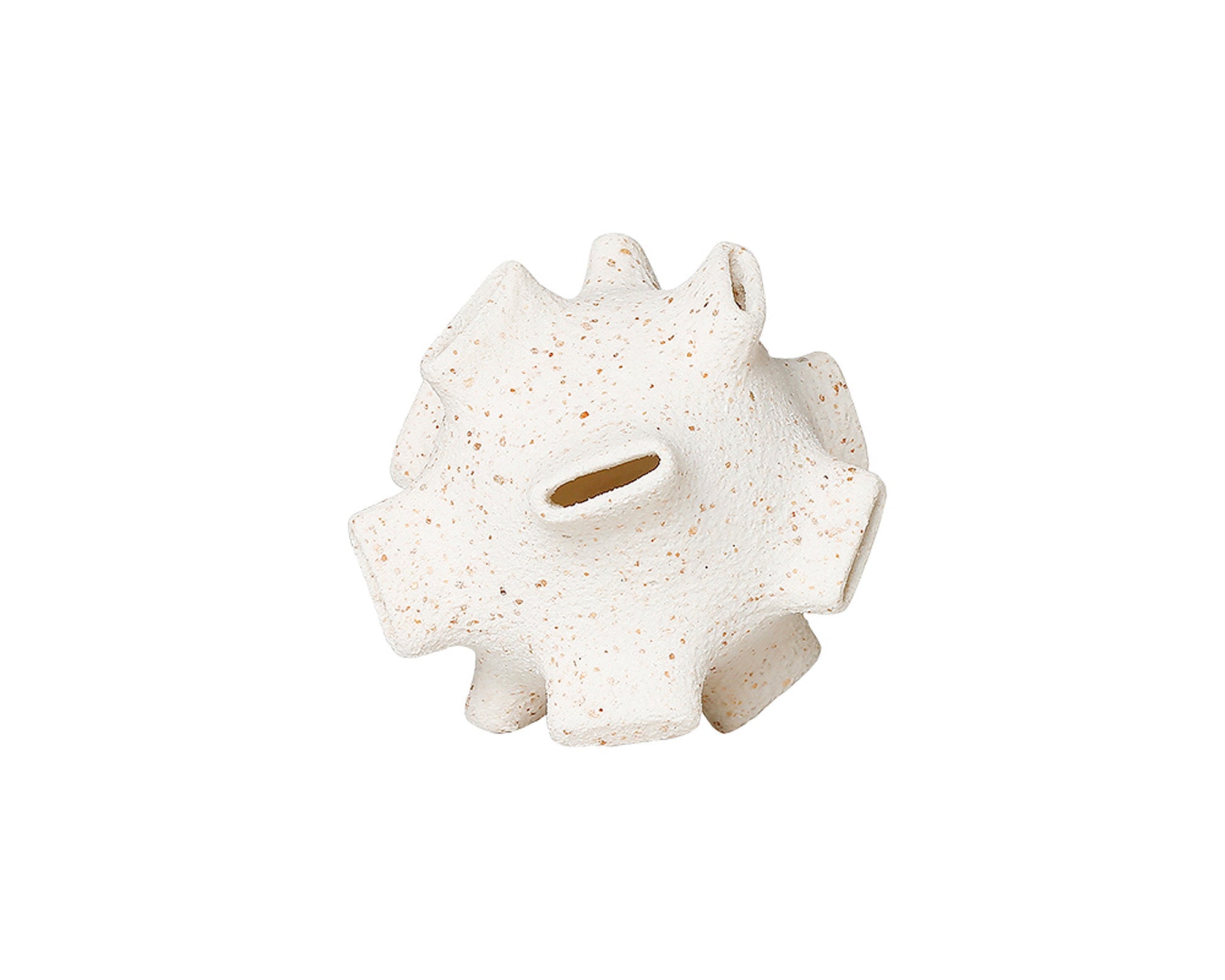 Orb Sculpture Large - Ivory Resin