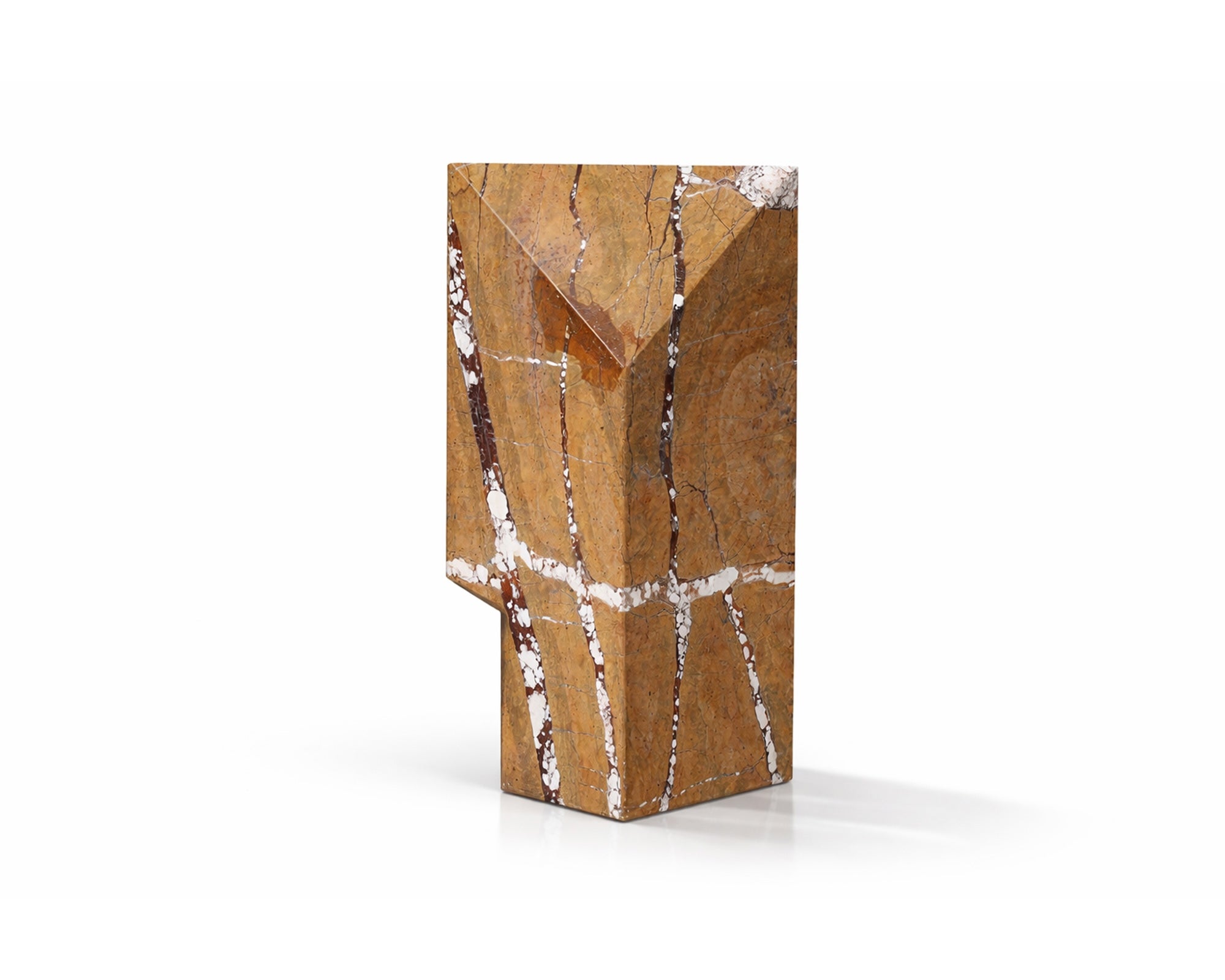 Doria Sculpture - Brown Earthy Marble