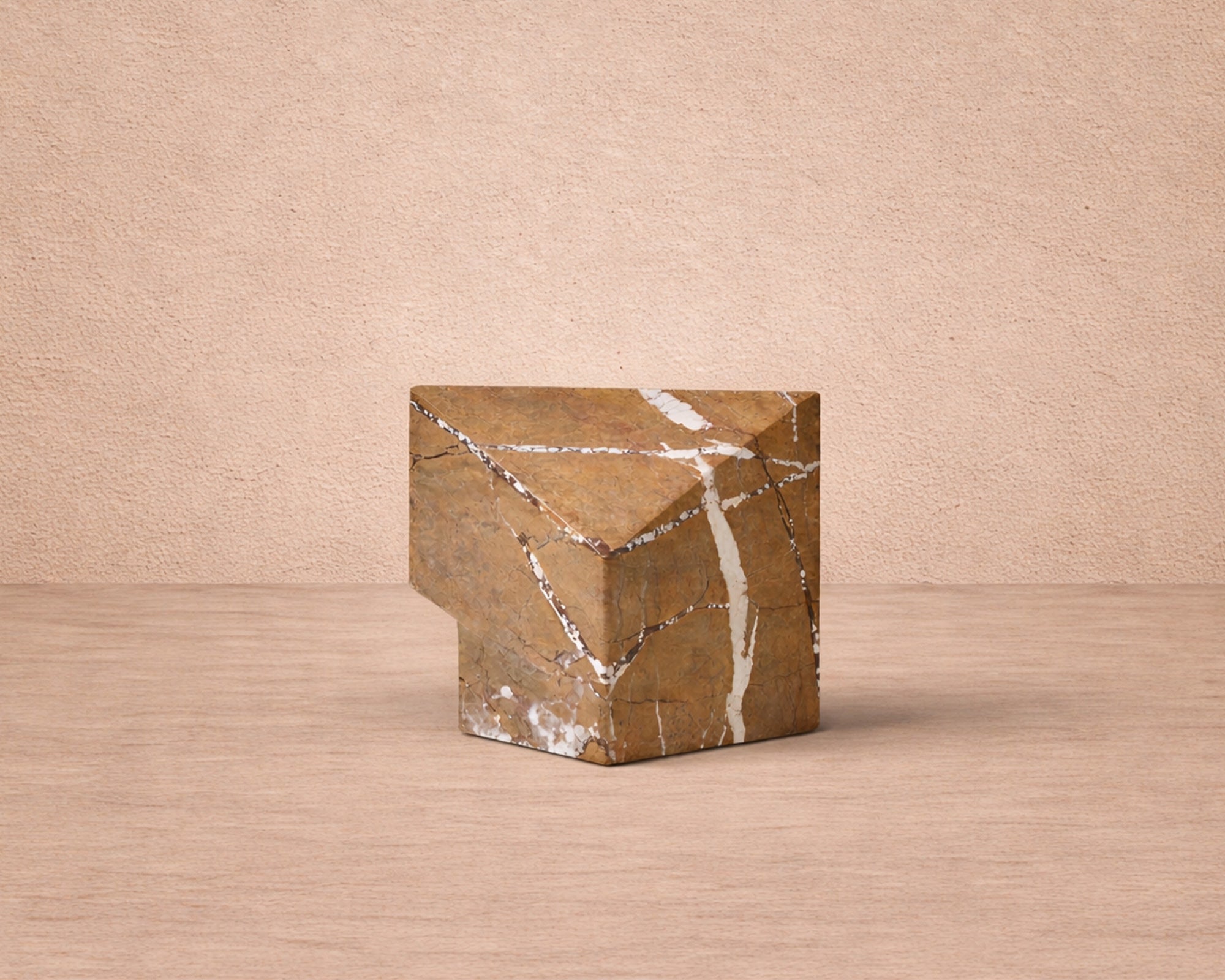 Dora Sculpture - Brown Earthy Marble