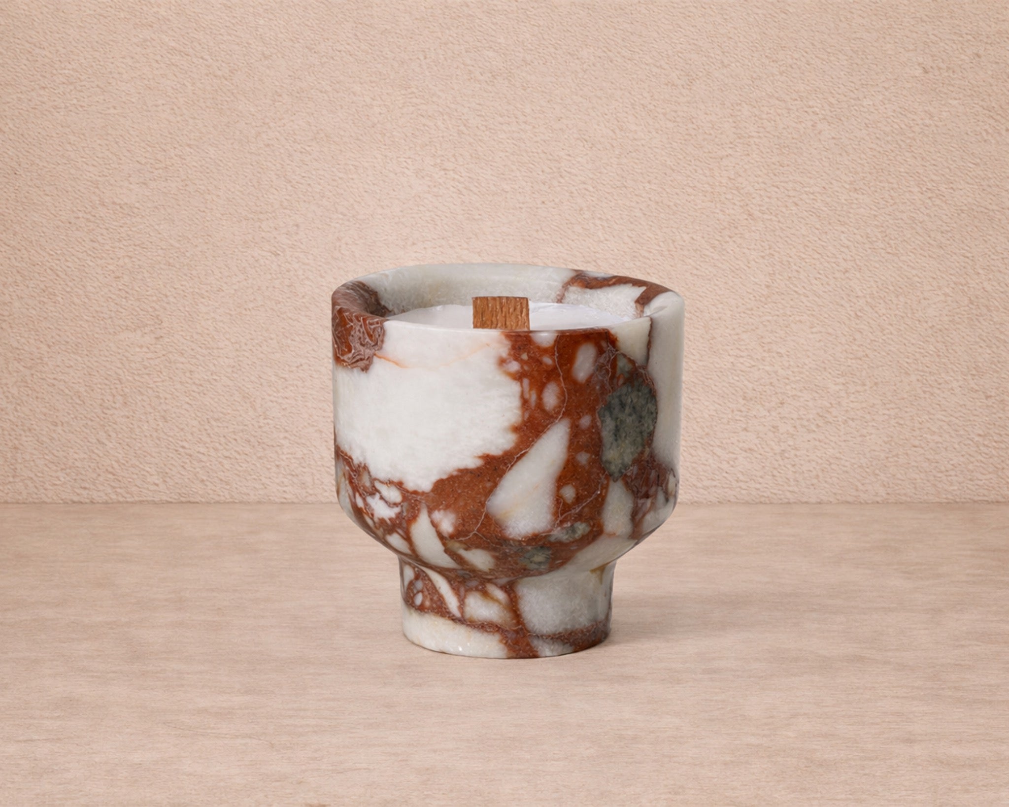 Rubea Candle - Rufouse Marble