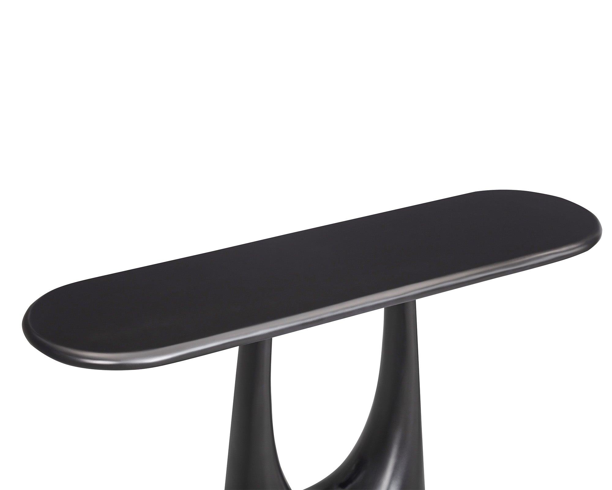 Combe Console Table - Satin Black