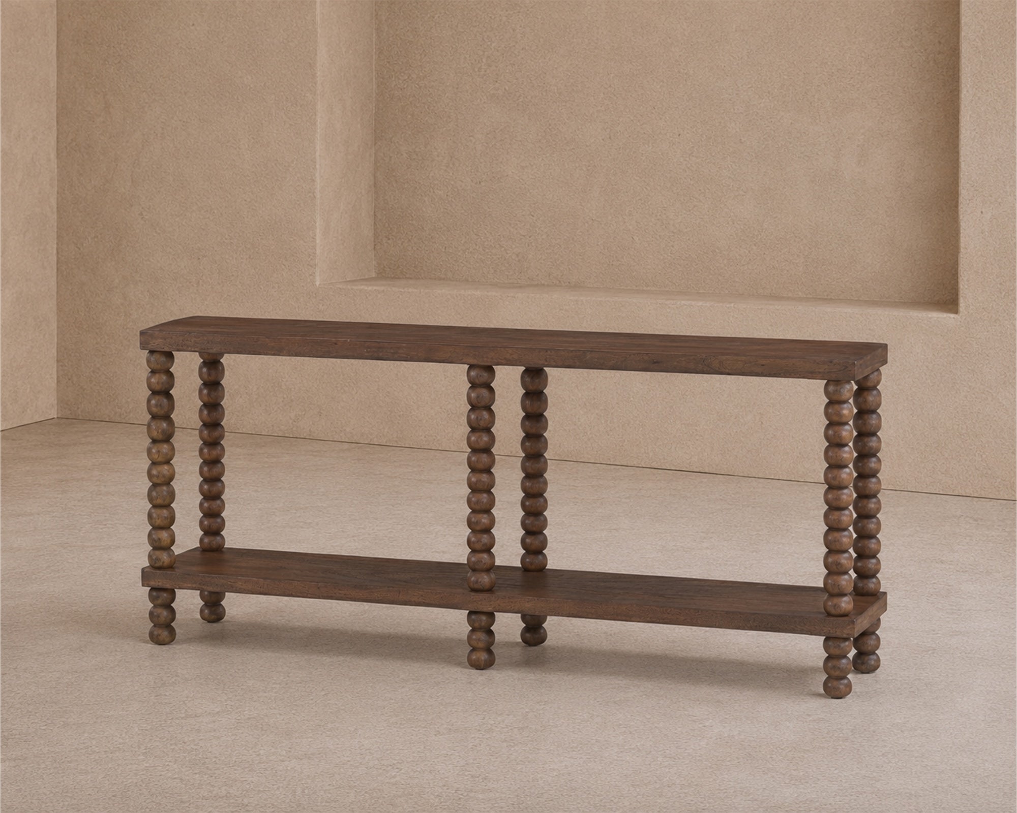 Legend Console Table - Brushed Mid-brown Acacia Wood