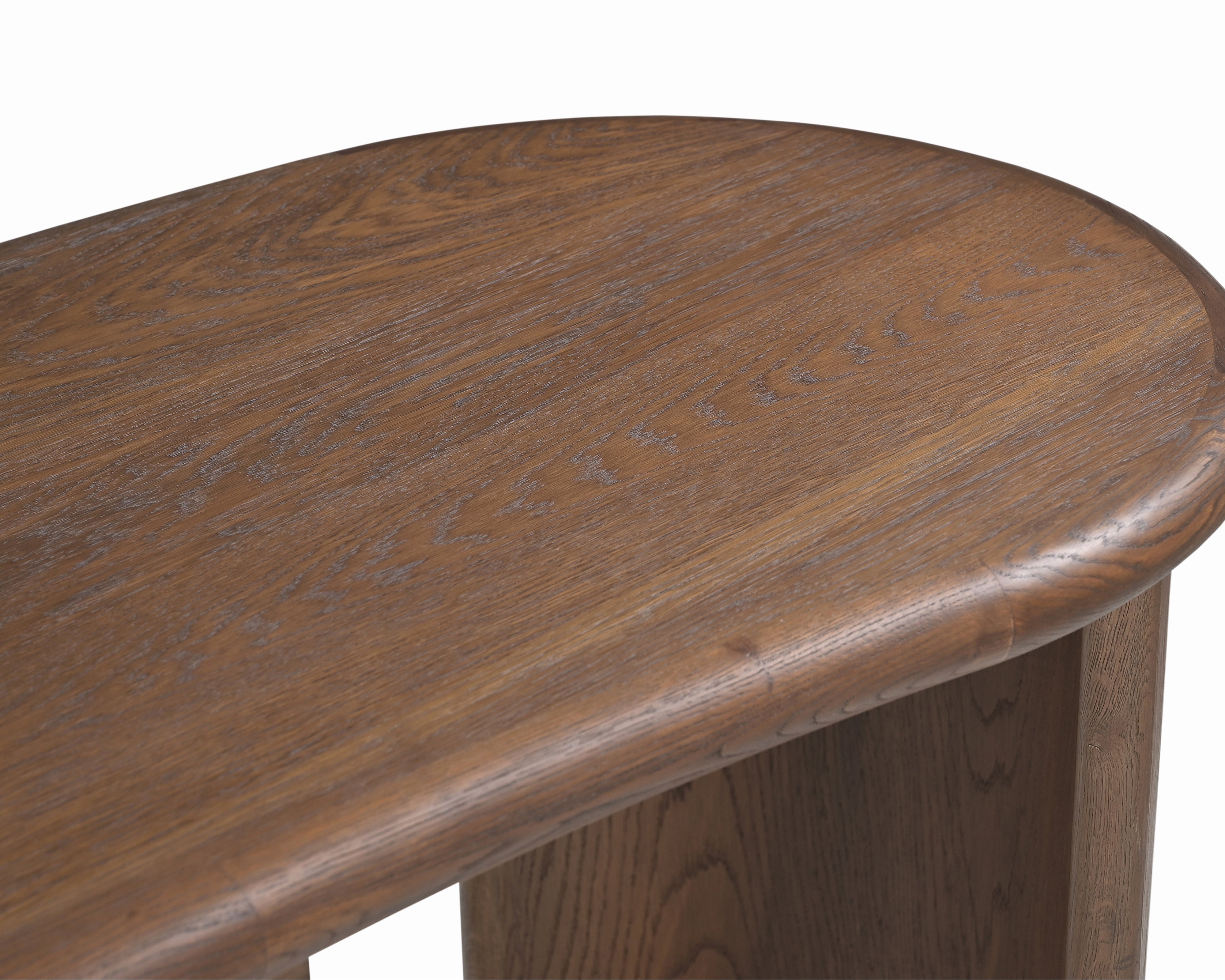 Lluna Desk - Brushed Mid-brown Oak