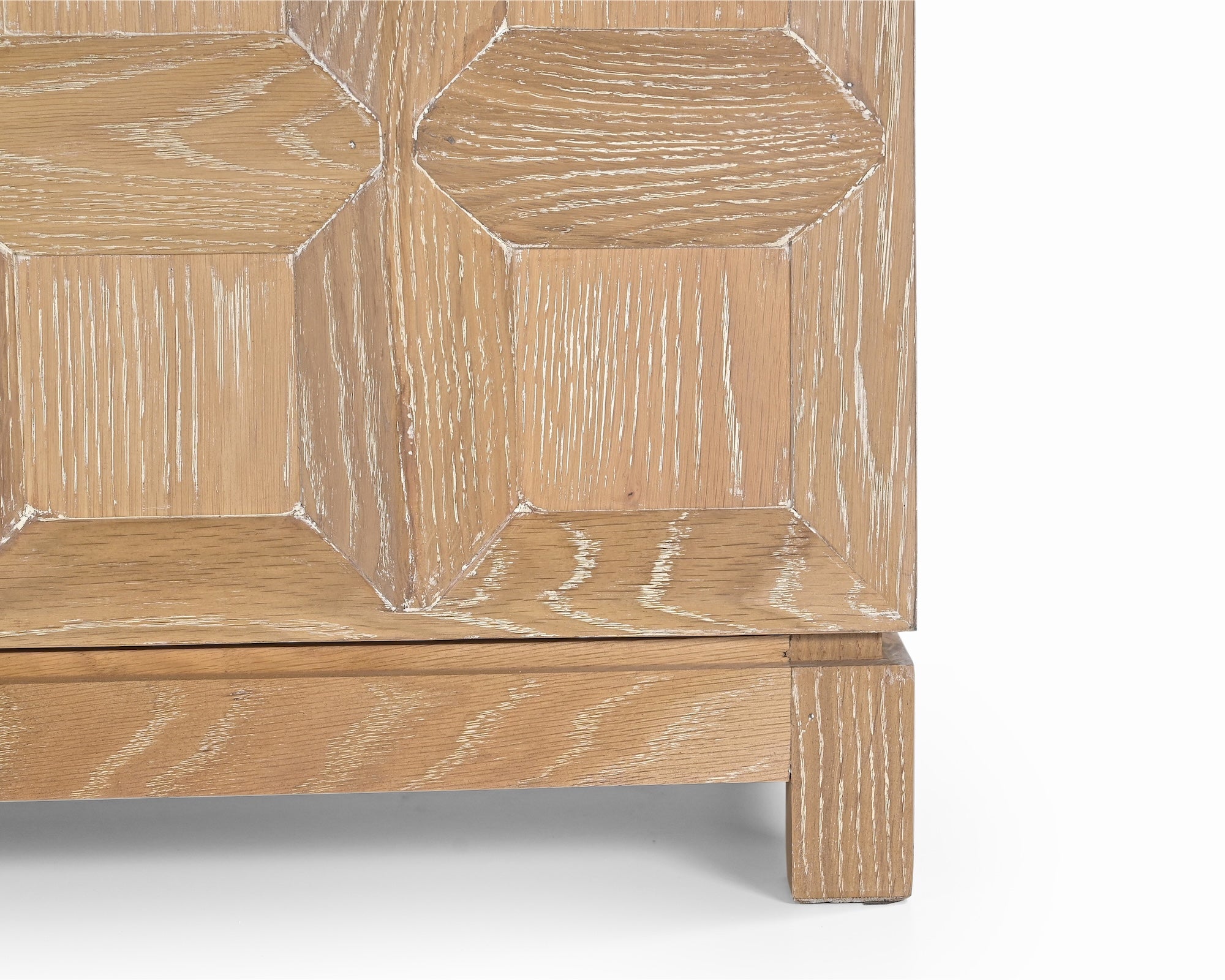 Llauna 2 Door Sideboard - Brushed Light Beige Oak
