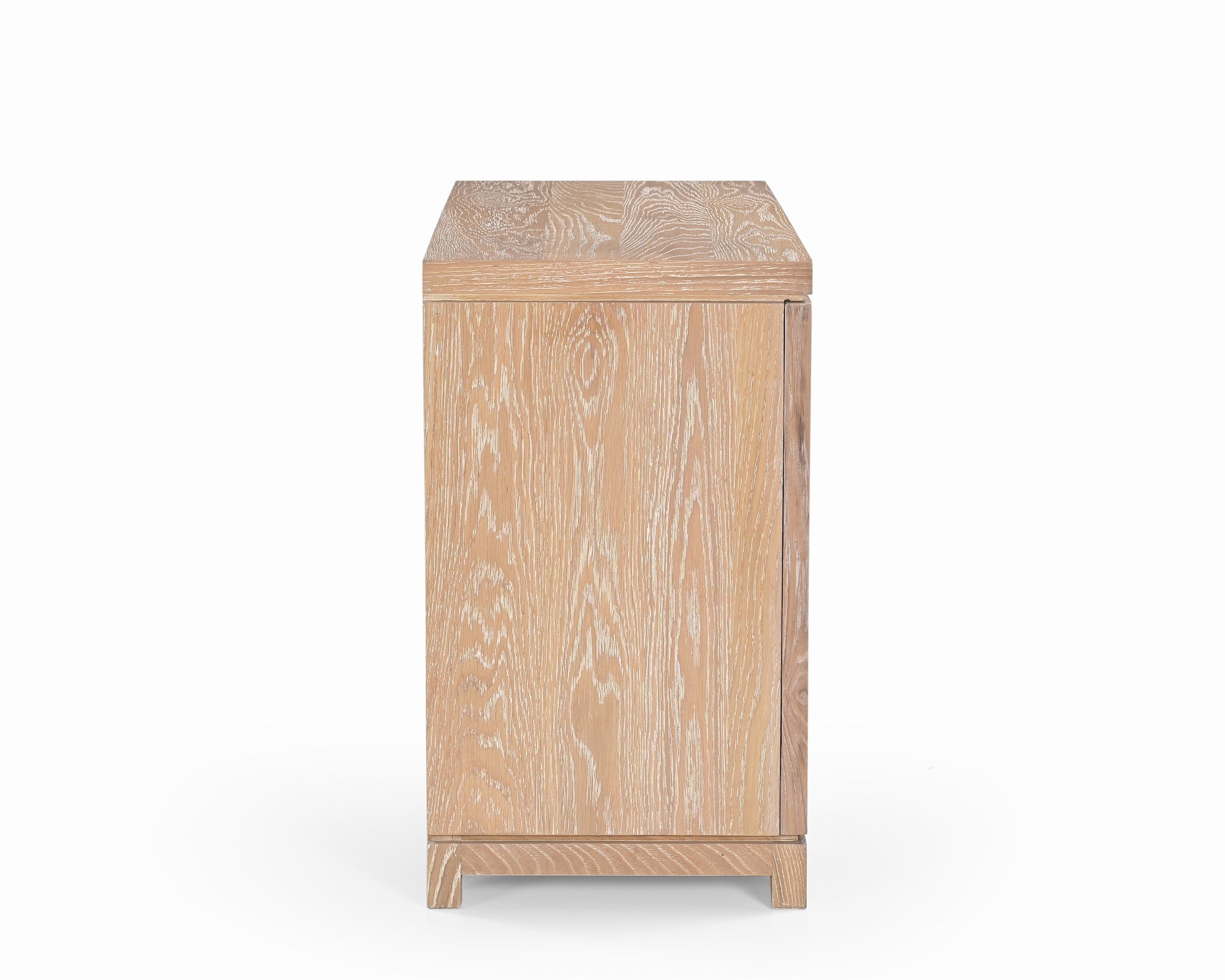 Llauna 2 Door Sideboard - Brushed Light Beige Oak