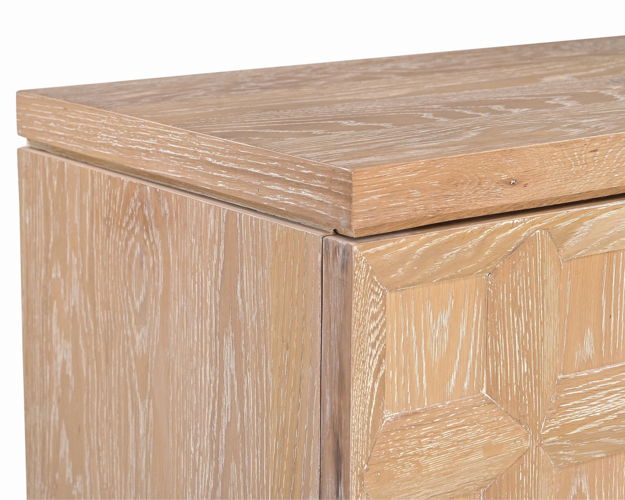 Llauna 2 Door Sideboard - Brushed Light Beige Oak