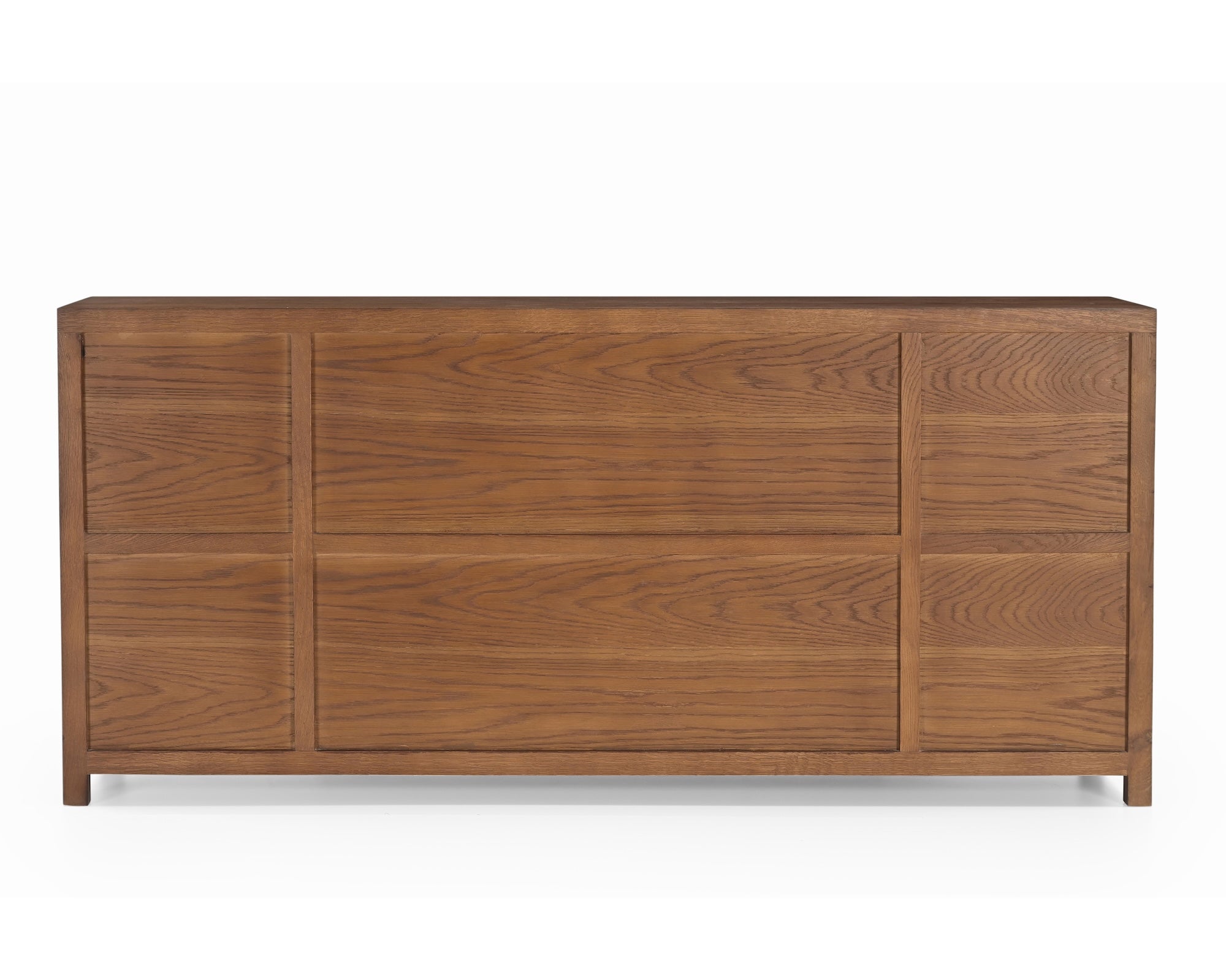Llauna 4 Door Sideboard - Brushed Mid-brown Oak