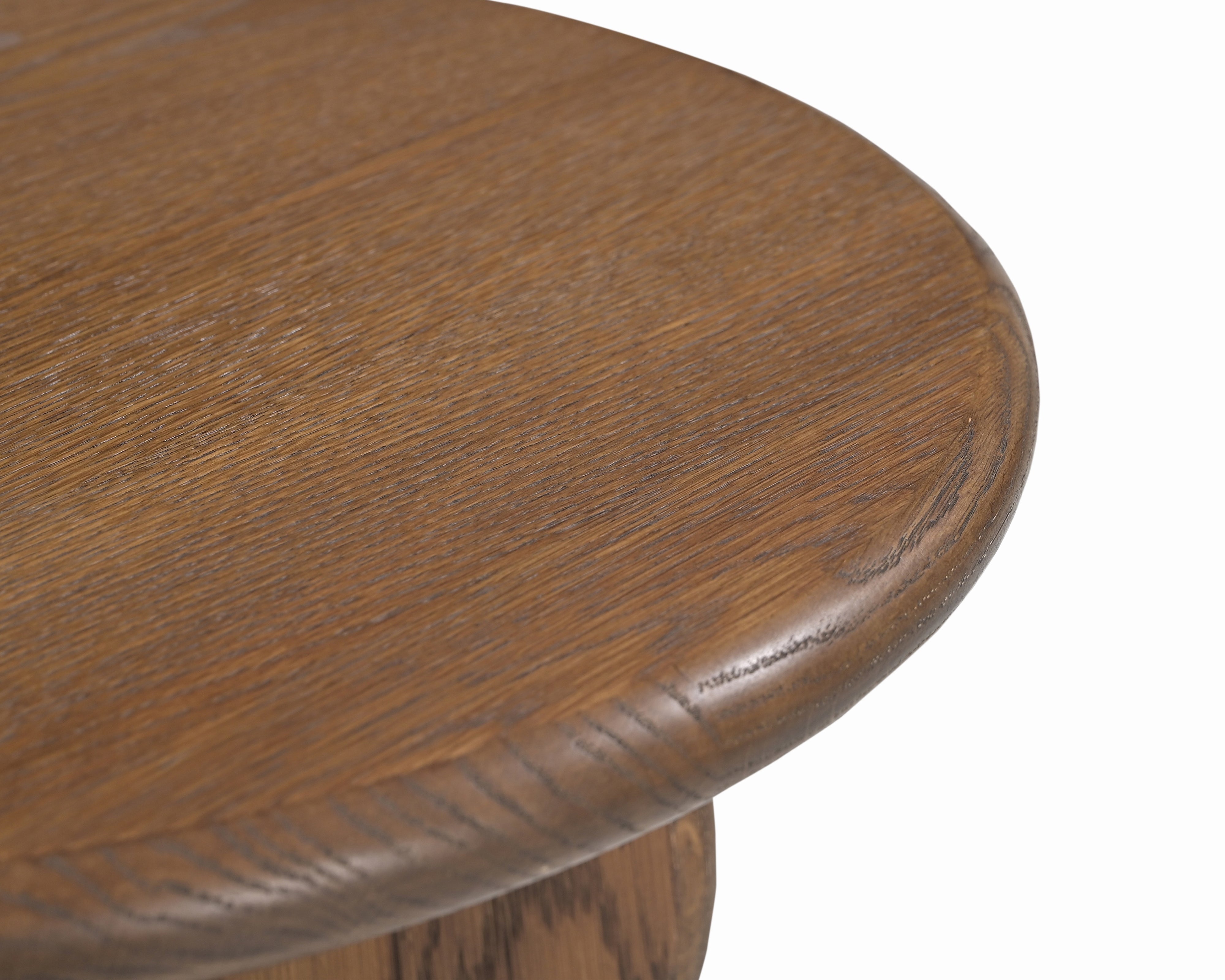 Oltok Side Table - Brushed Mid-brown Oak