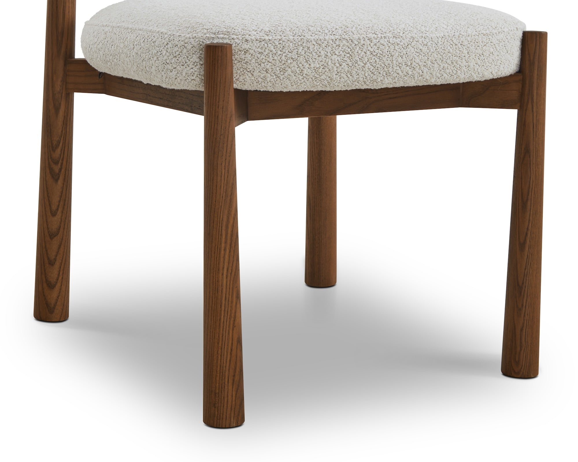 Latina Dining Chair (set of 2) - Capella Ivory & Middle Brown