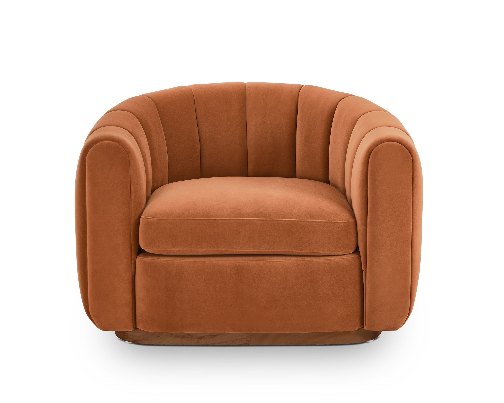 Arles Occasional Chair - Melbourne Clay & Natural Wood