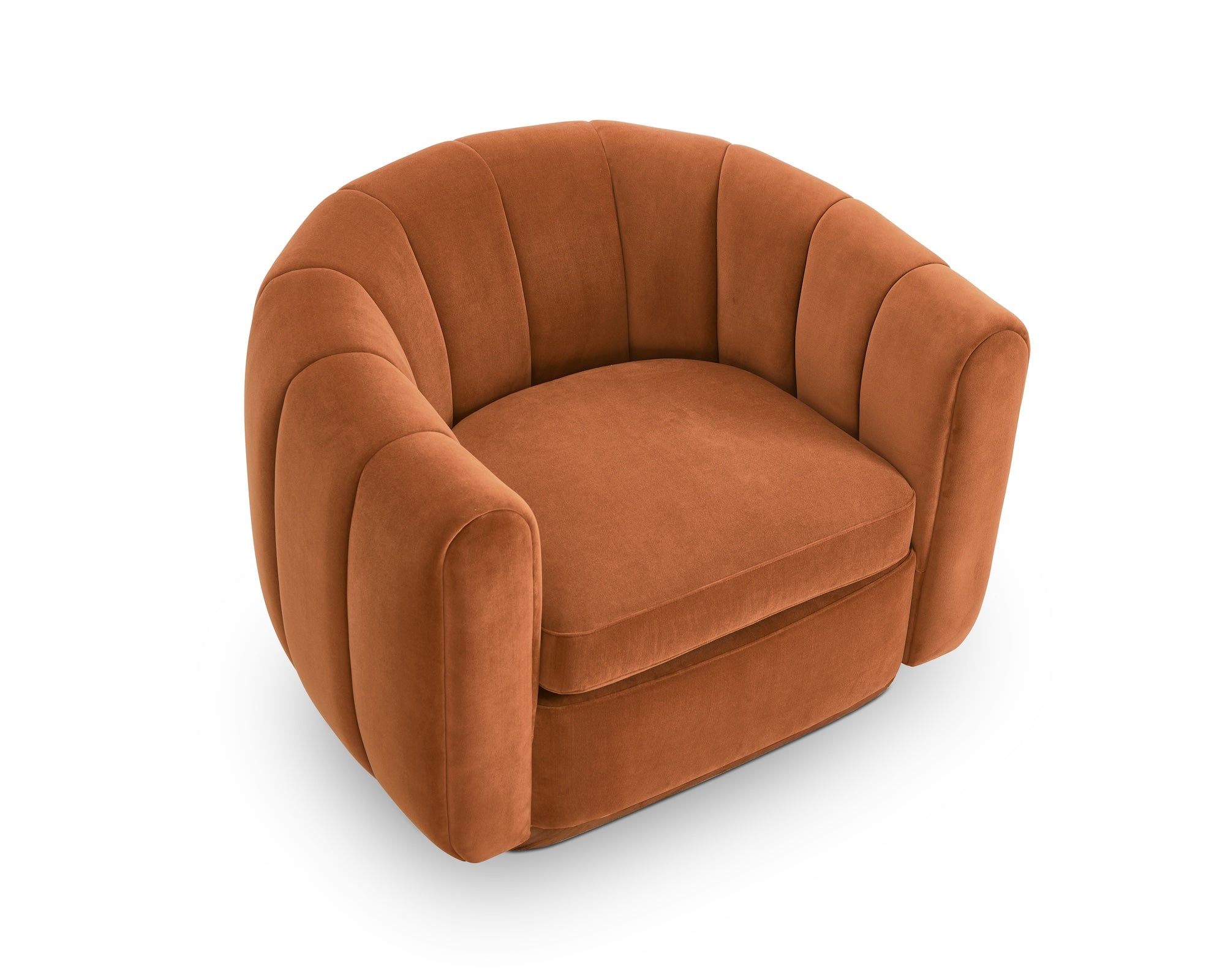 Arles Occasional Chair - Melbourne Clay & Natural Wood