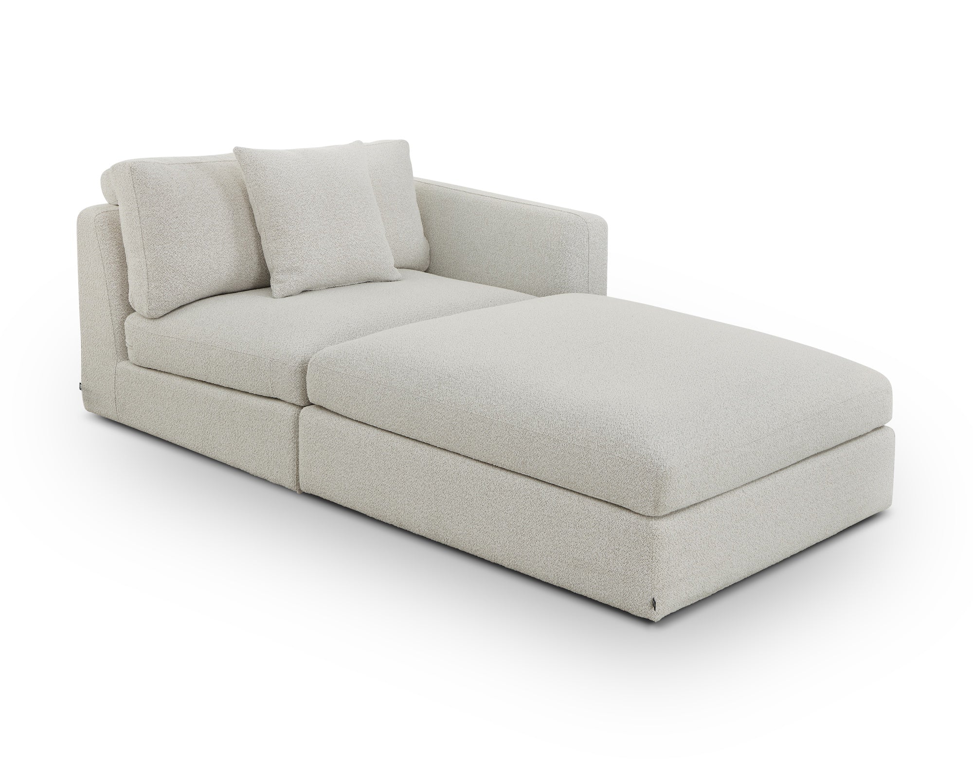 Nuova Modular Sofa Ottoman - Capella Ivory