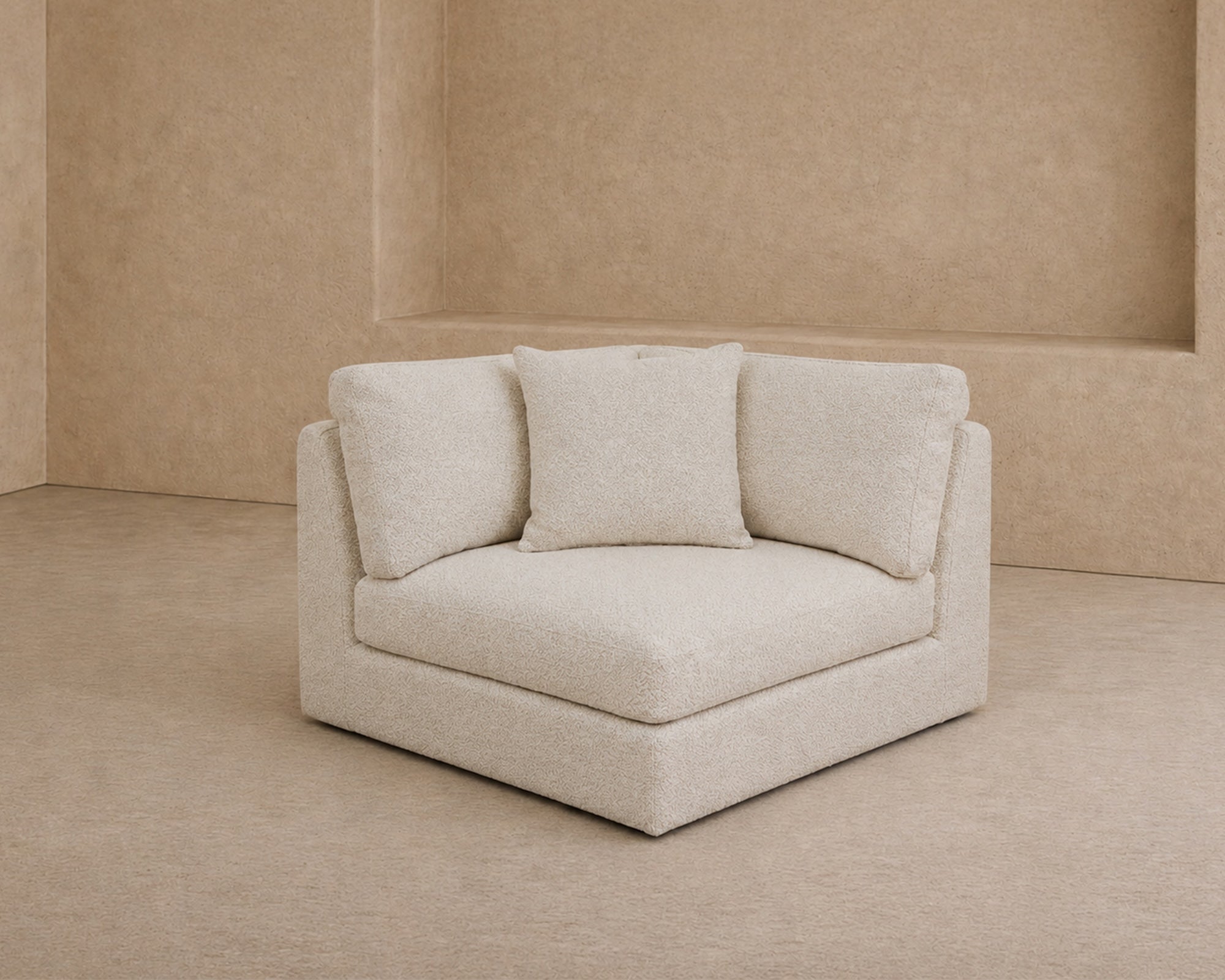 Nuova Modular Sofa Corner - Capella Ivory